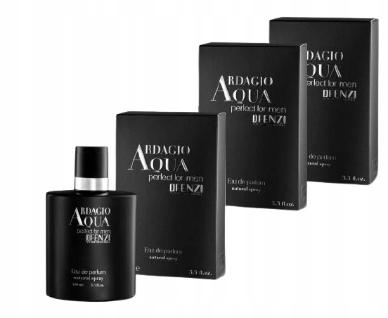 JFenzi Ardagio Aqua Perfect 3x100ml Edp Dárek
