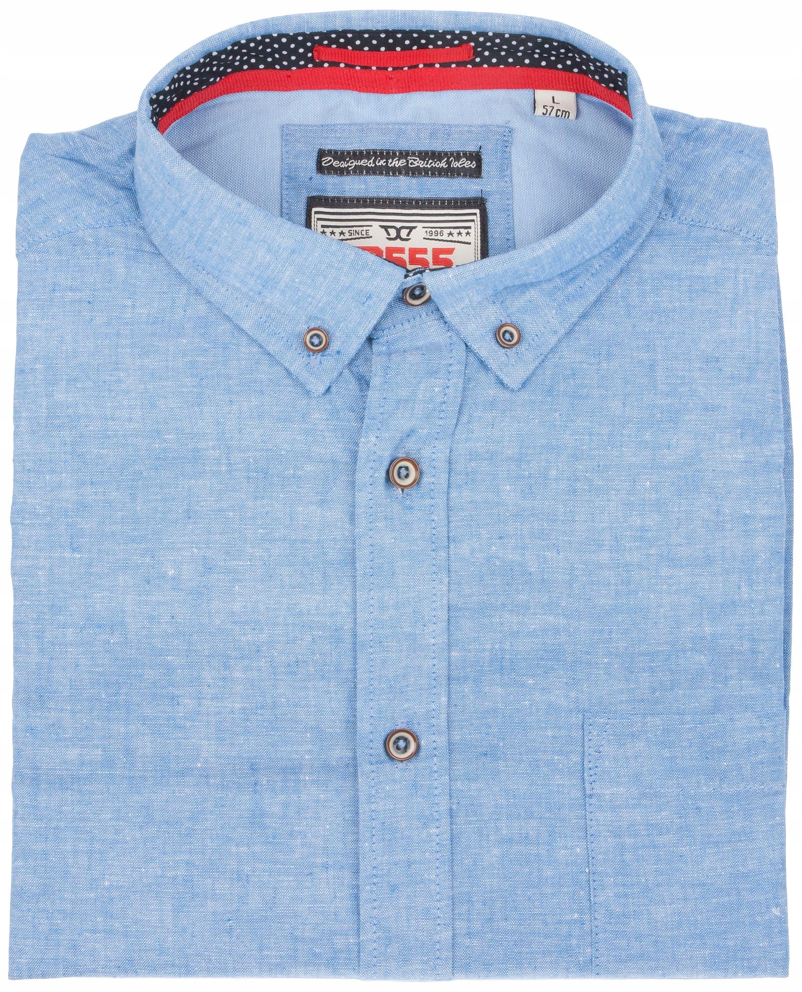 

lniana koszula Duke kr 55%len L/42_kl_114