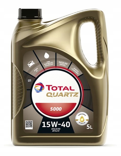 

Total Quartz 5000 Diesel 15W40 5L
