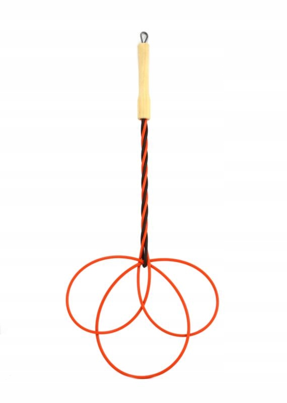 Trzepaczka do dywanu drewniana rączka mix