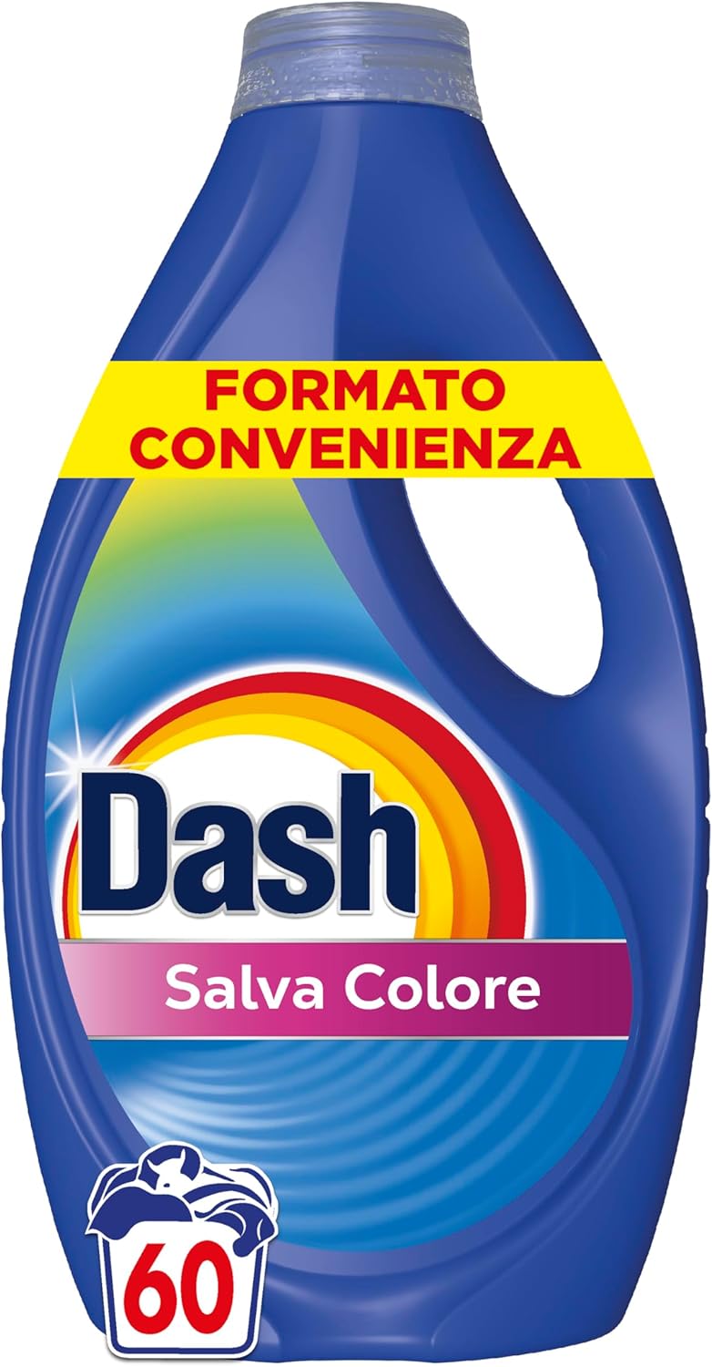 Tekutý prací prostředek na barevné prádlo Dash 2,7 l