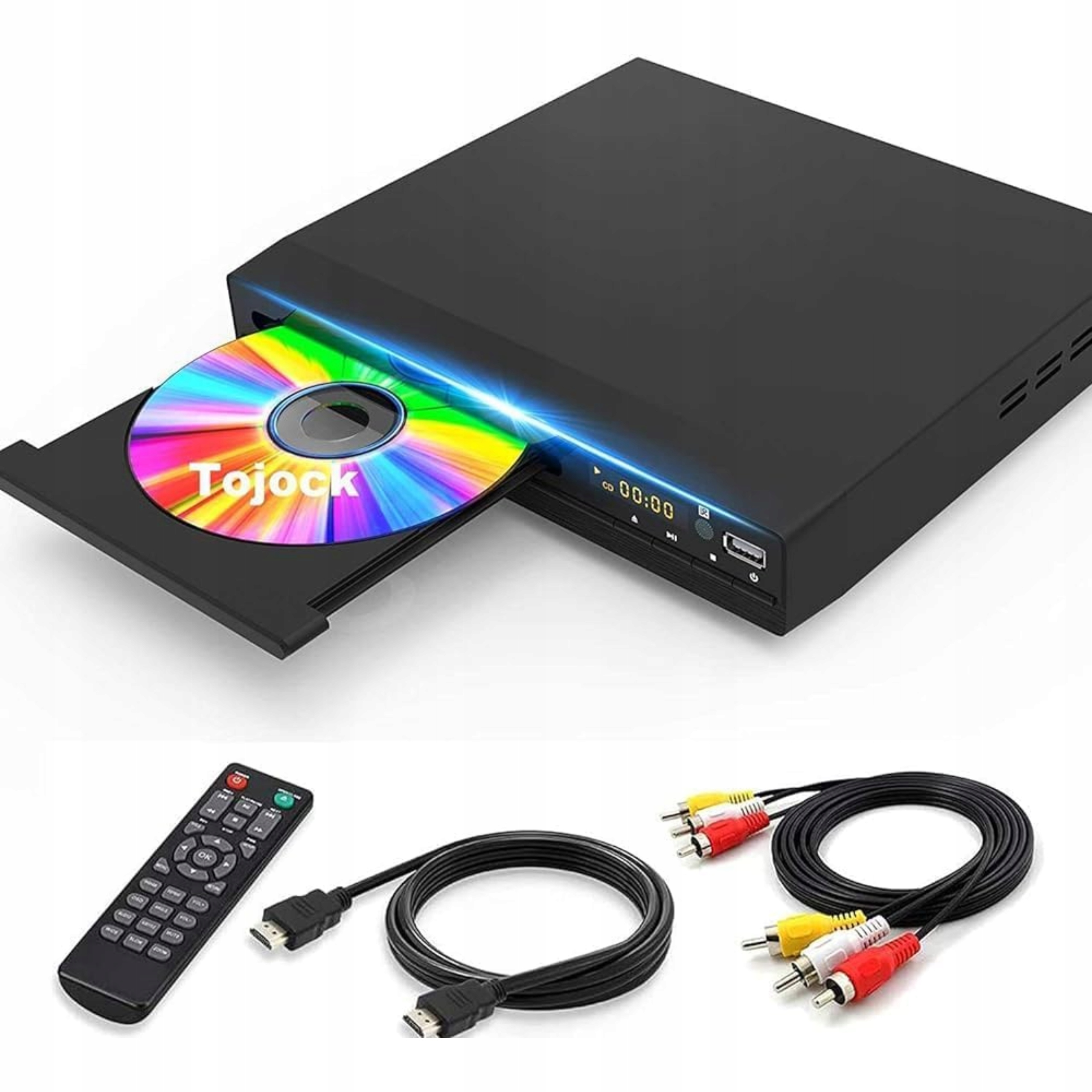 Přehrávač DVD/CD Usb Hdmi Multifunkční Všechny regiony Zdarma Av