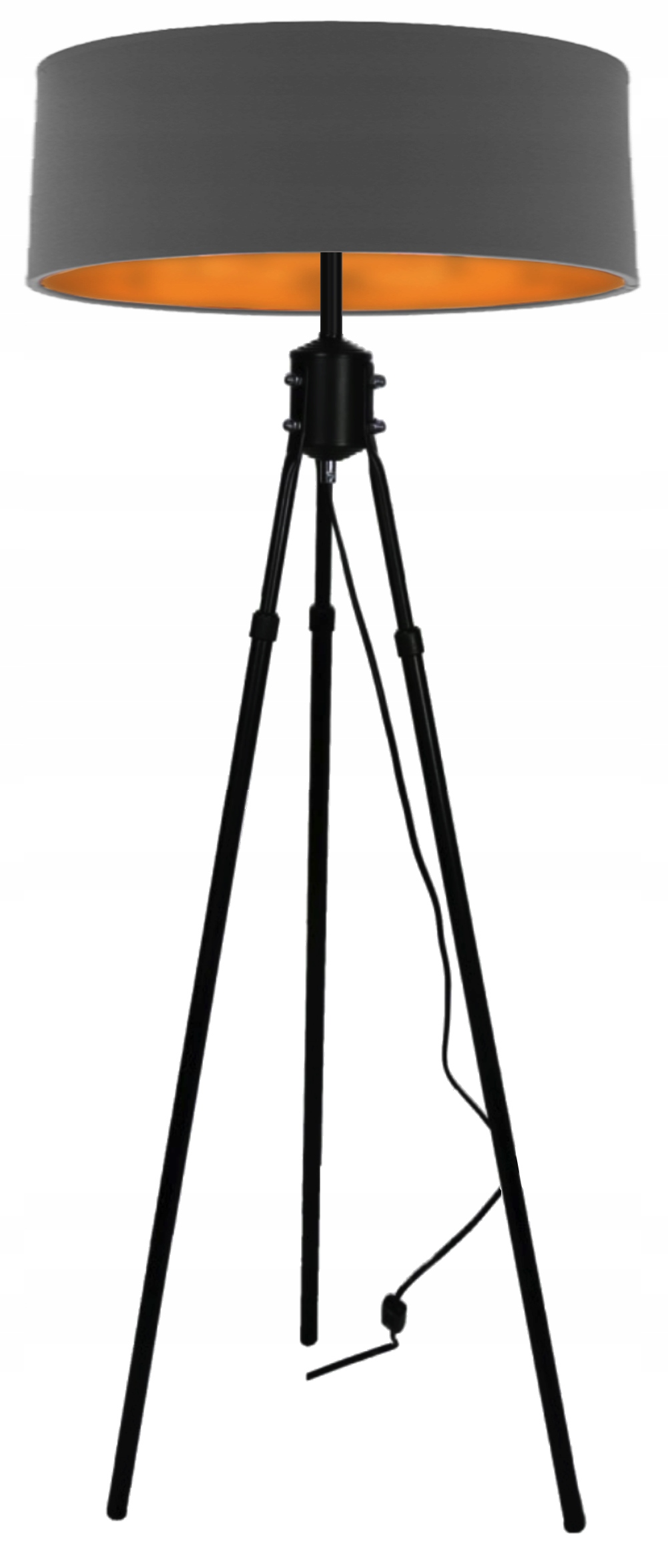

Lampa Stojąca Podłogowa Trójnóg Abażur 45CM Led