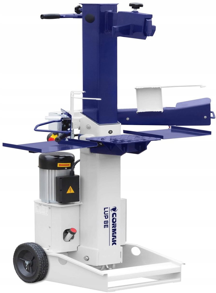 MOCNA ŁUPARKA DO DREWNA 8 TON 8T 3,5kW 230V + KLIN DO MAX ŚREDNICY 51CM Kod producenta Łuparka 8T 3kW Cormak