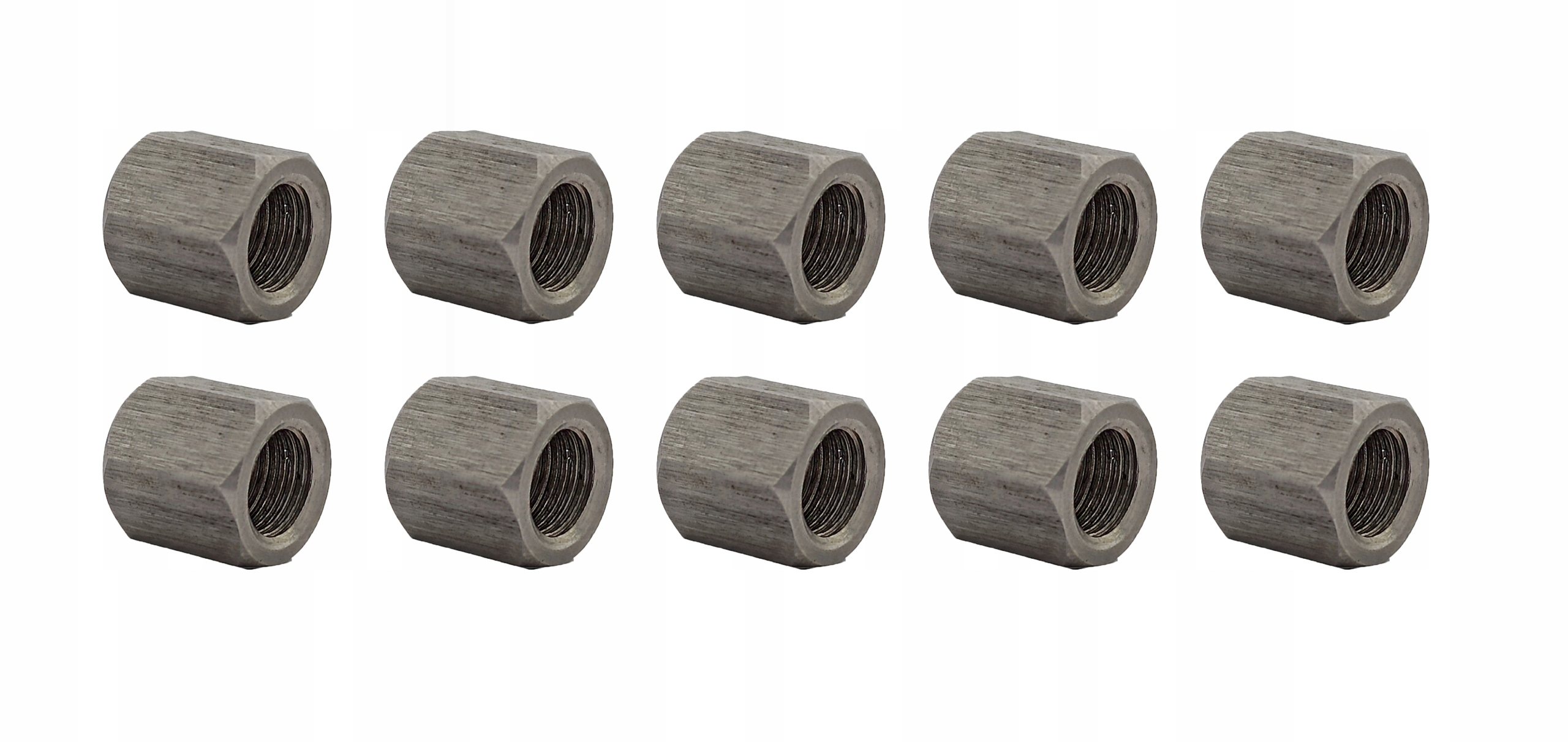 10x Nerezová koncovka matice brzdového potrubí M10x1 (KPS-6 Inox