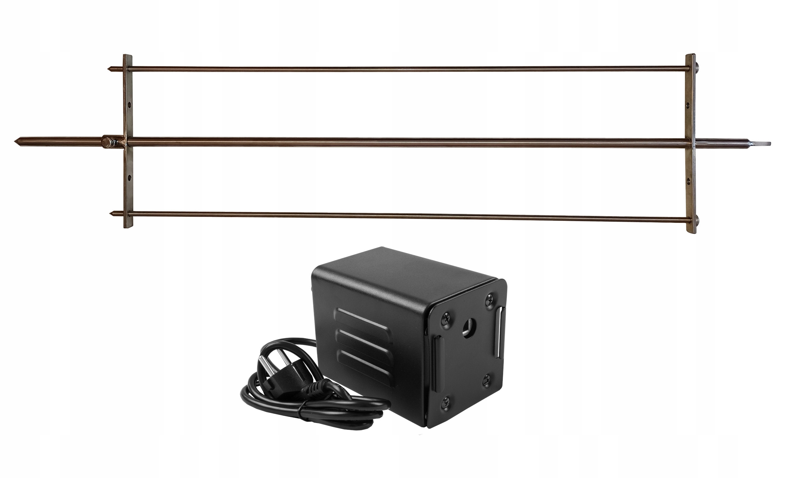 Rożen Rotisserie do grillowania 80 cm i silnik 15W 230V do 60 kg