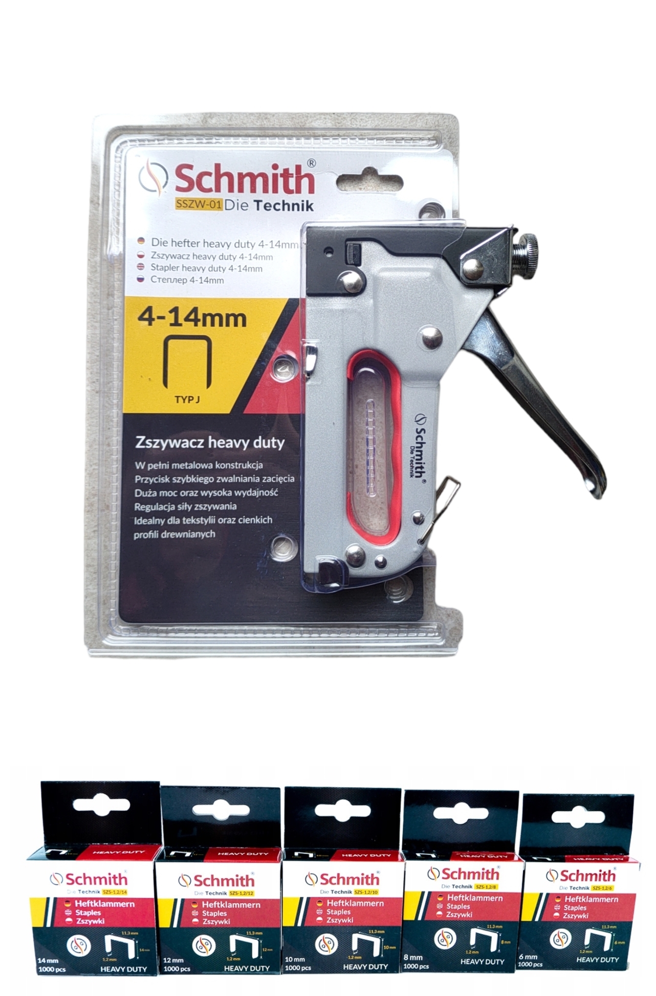 ZSZYWACZ TAPICERSKI TACKER TAKER SCHMITH + ZSZYWKI