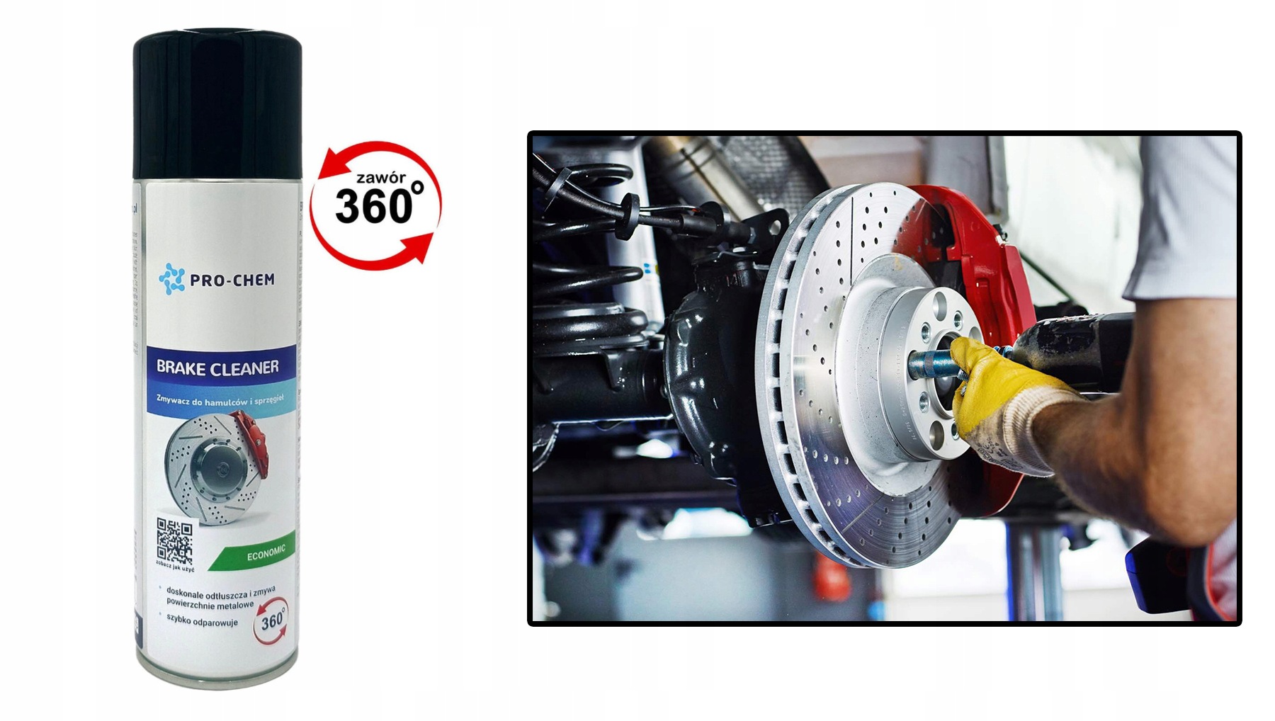 Pro-chem Brake Cleaner Economic Zmywacz Do Hamulców Odtłuszczacz 500ml