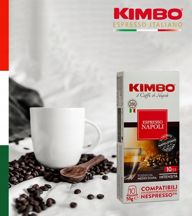 Kapsułki KIMBO NAPOLI Nespresso 10 szt. EAN (GTIN) 8002200145316