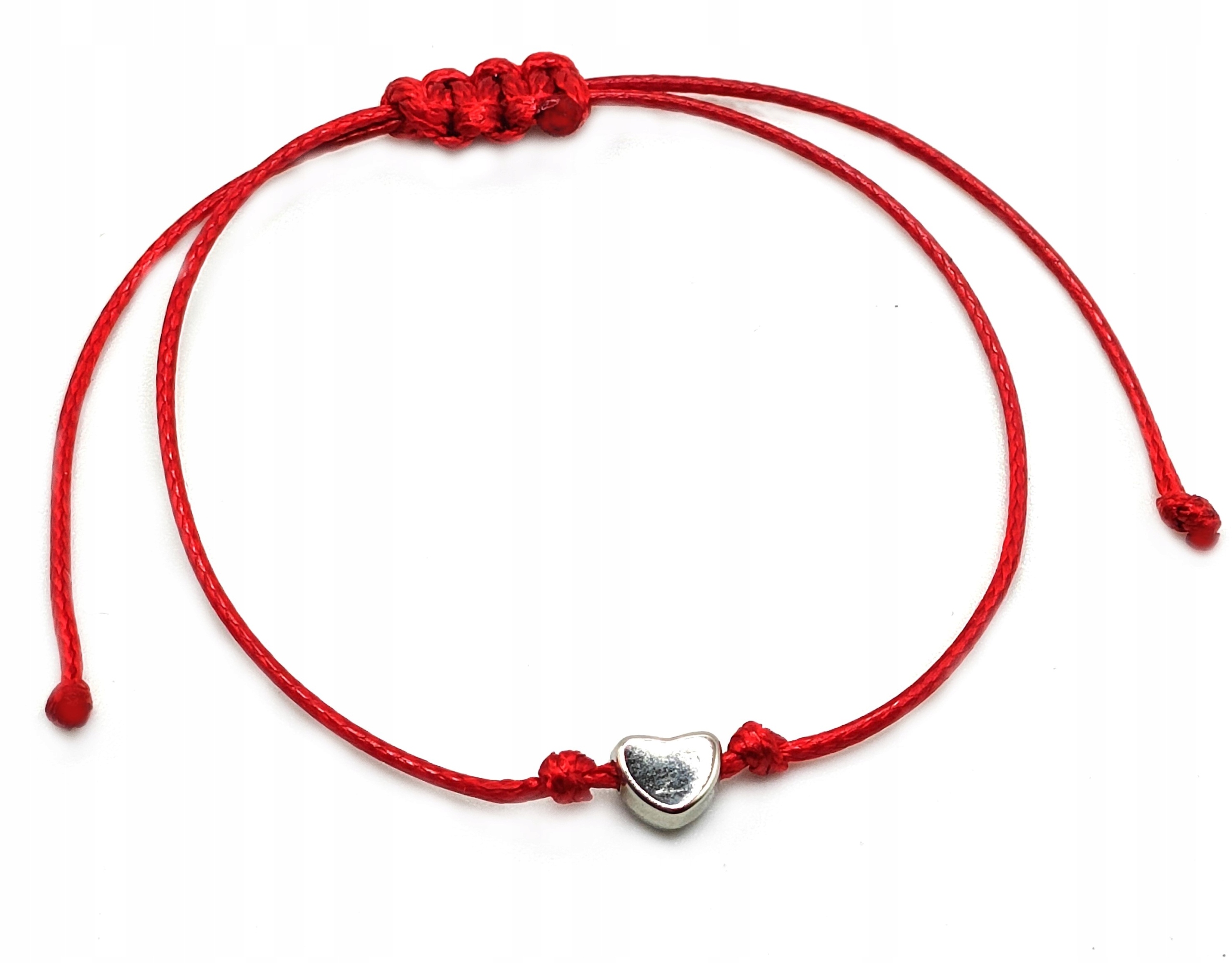 

Bransoletka Szczęścia Kabała Serce Amulet