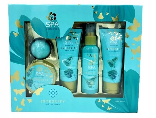 ZESTAW KOSMETYKÓW SPA EXCLUSIVES 5 CZĘŚCIOWY lotus