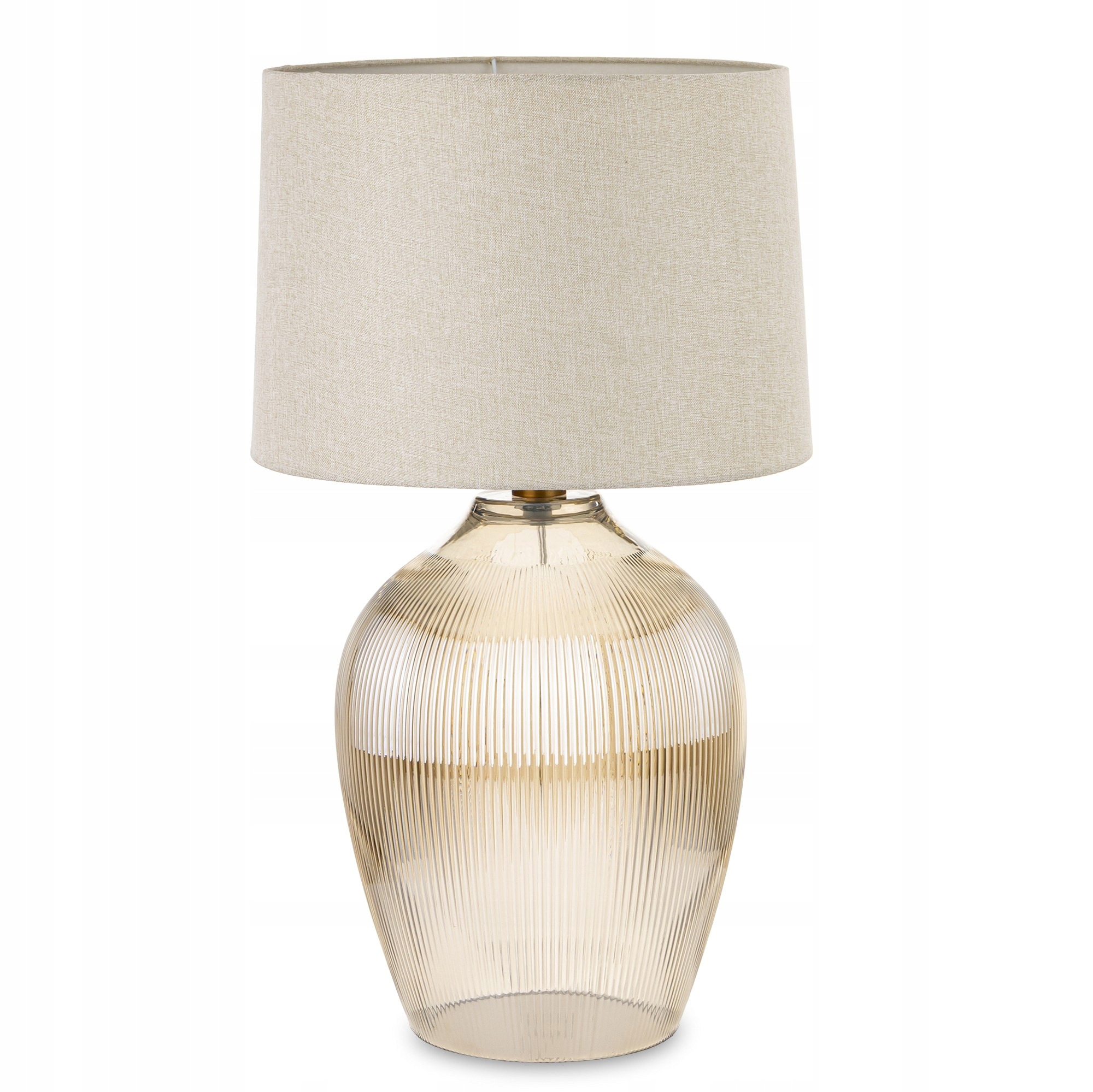 Sklenená vysoká moderná nočná lampa do spálne Stolová lampa do obývačky