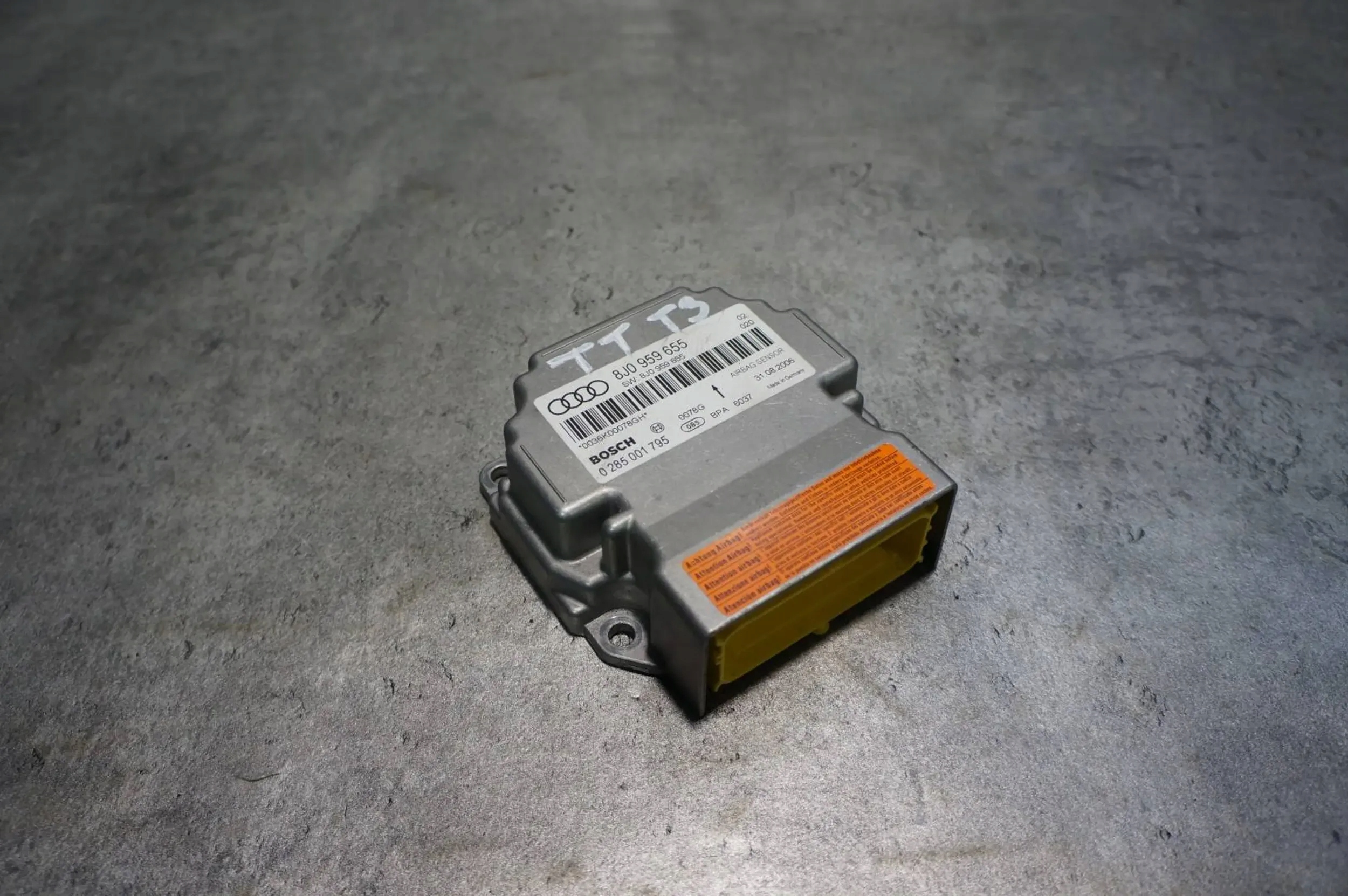 MODUŁ STEROWNIK SENSOR AIRBAG AUDI TT 8J 8J0959655