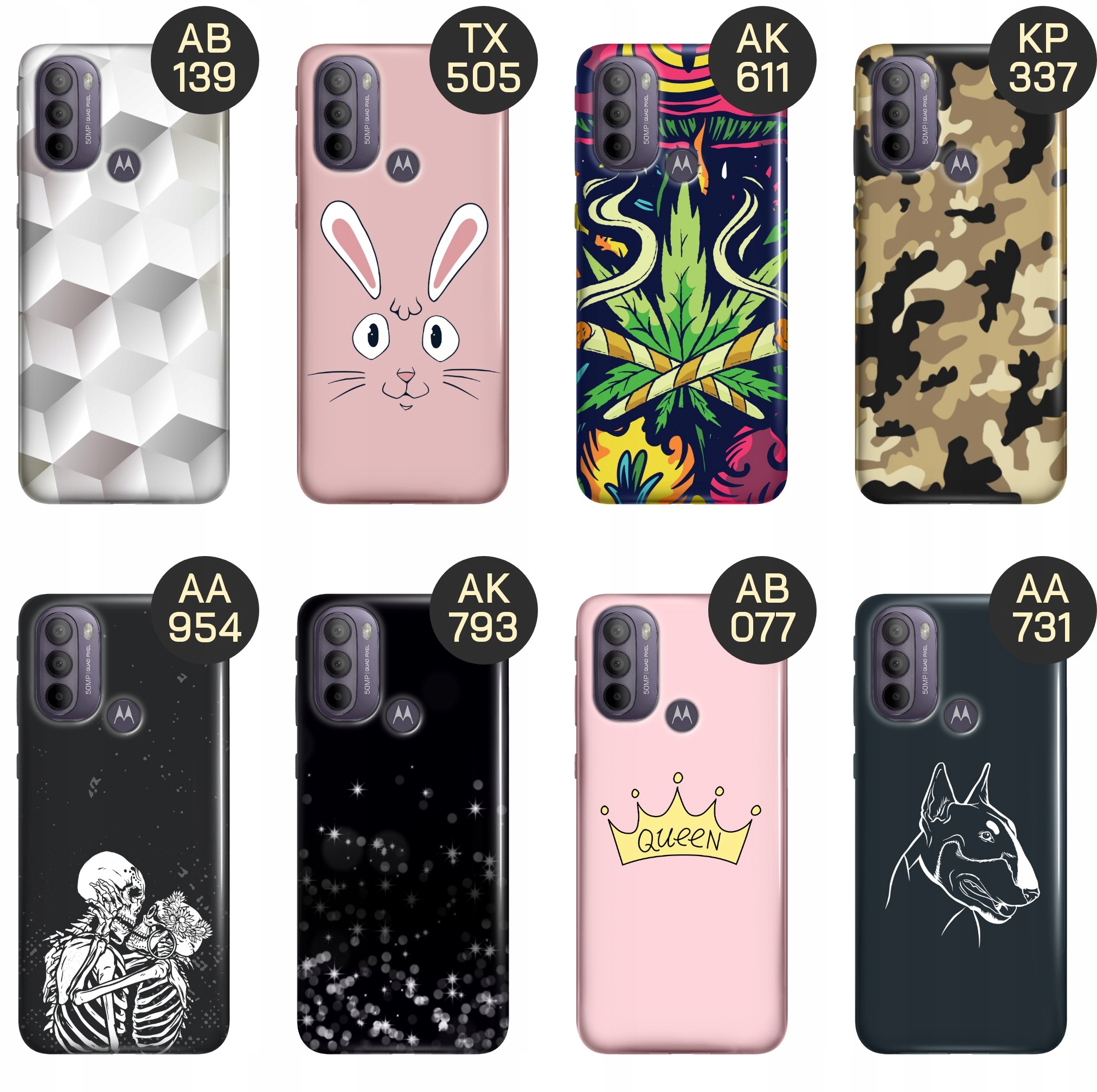 ETUI DO MOTOROLA MOTO G31 WZORY TOP100 DESIGN Z NADRUKIEM ZE WZOREM +SZKŁO Wzór dominujący serpentyny