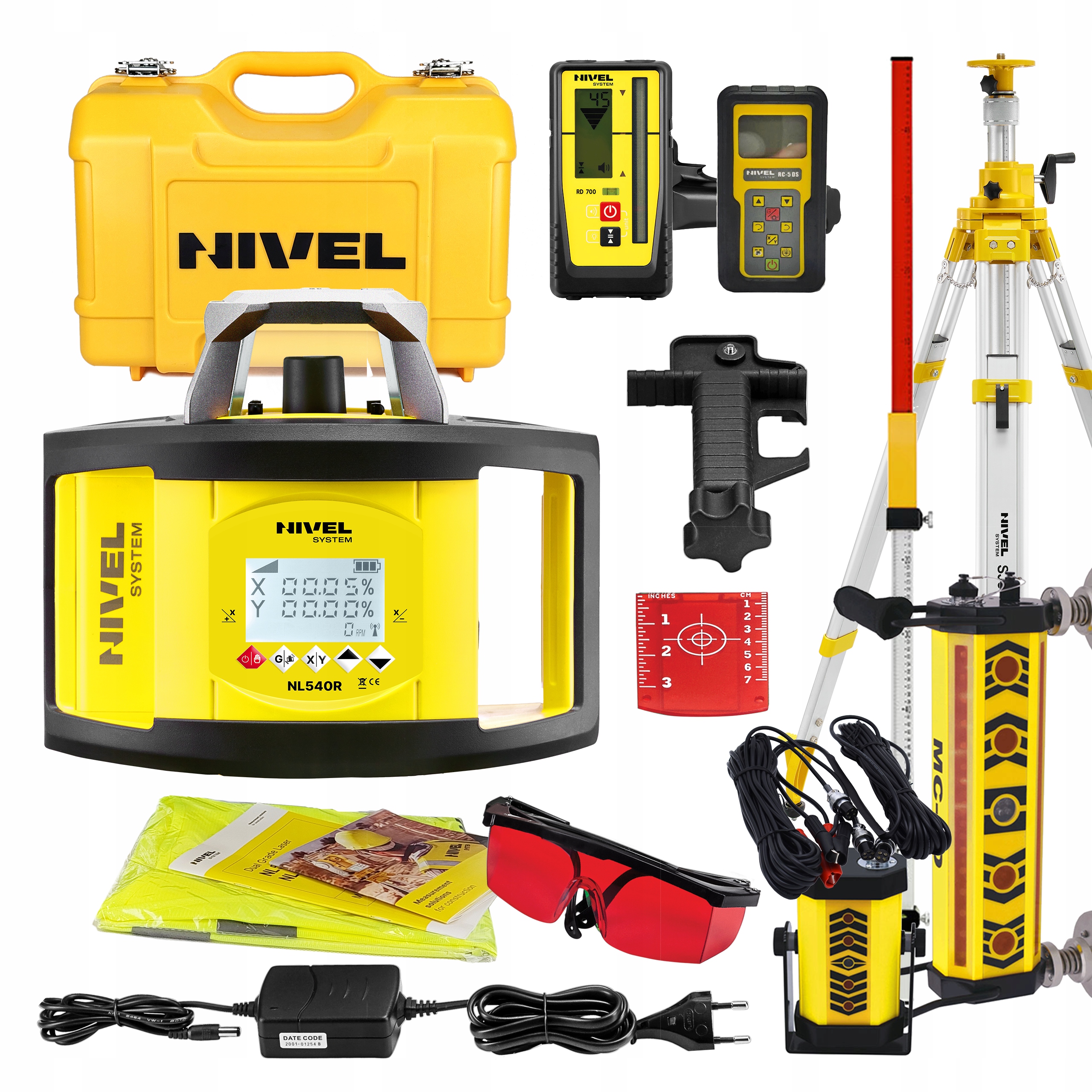 Nivel System NL540 DIGITAL + ZESTAW DO KOPAREK