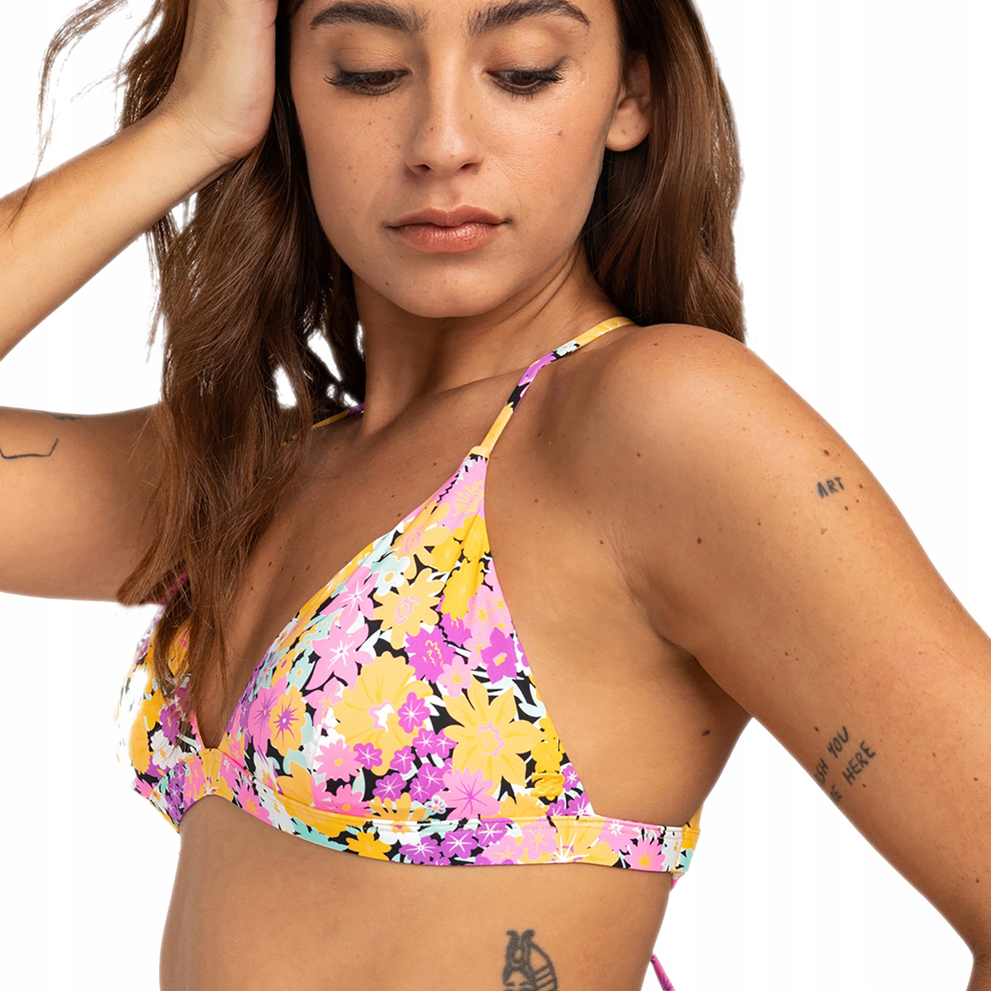 Horní část oděvu Billabong SolS CrossBack flowers Xs