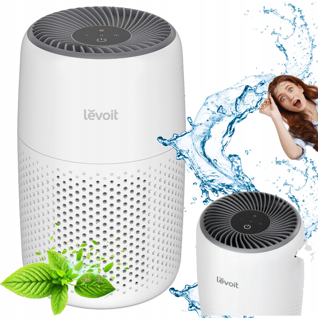Oczyszczacz filtr powietrza 17m2 Levoit Core Mini cichy aromaterapia alerg