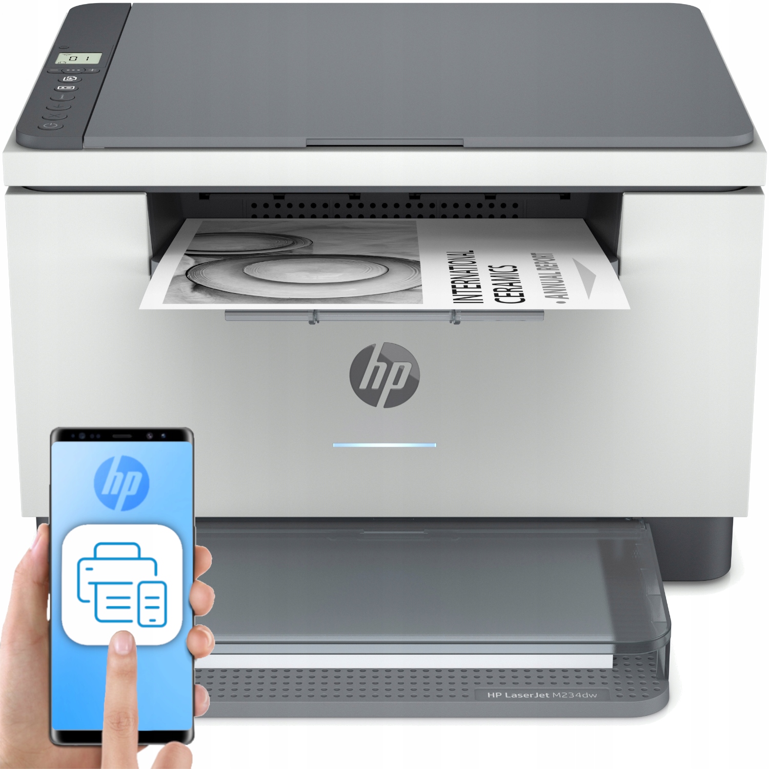 Laserová tiskárna Hp LaserJet 3v1 A4 Mono Druk Duplex Lan Usb Wifi Toner