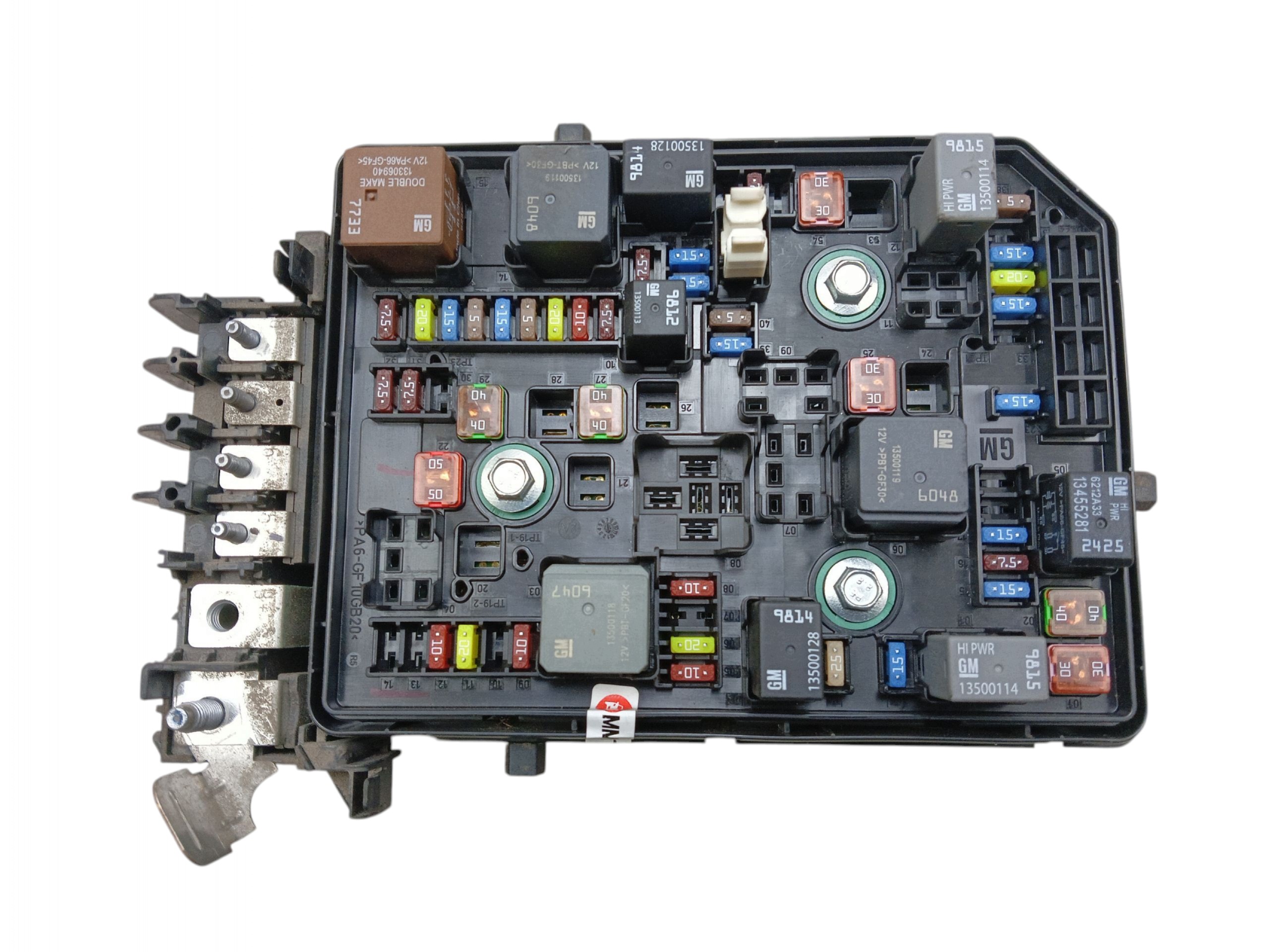 fuse box OPEL ASTRA V K (2015-2019) 39069685