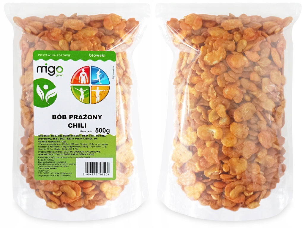 BÓB prażony CHILI - 500g - MIGOgroup Marka inna