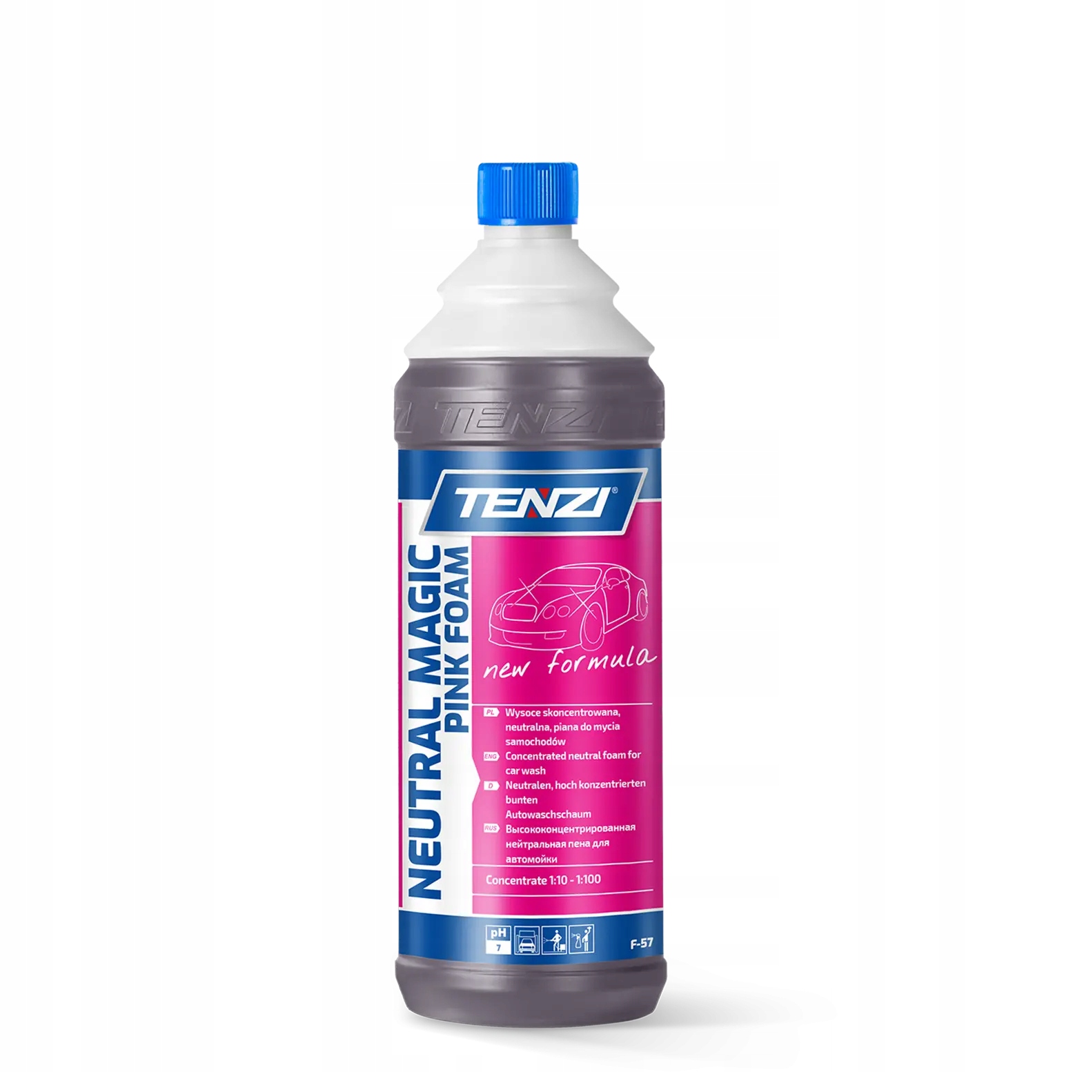 Piana Do Mycia Samochodów Neutral Magic Foam Pink 1L WFF057A001BF000 Tenzi