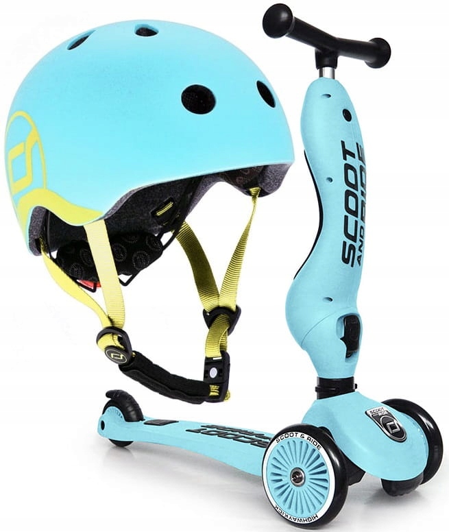 

Scoot And Ride Zestaw Hulajnoga +kask Blueberry 1+
