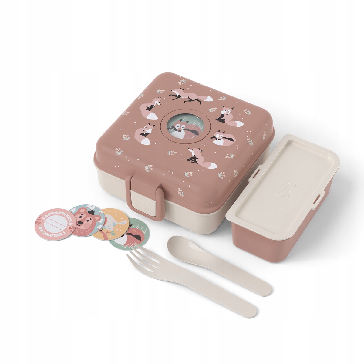 Lunchbox Monbento nádoba na svačinu Snacky 850ML 16x14x7 Fox