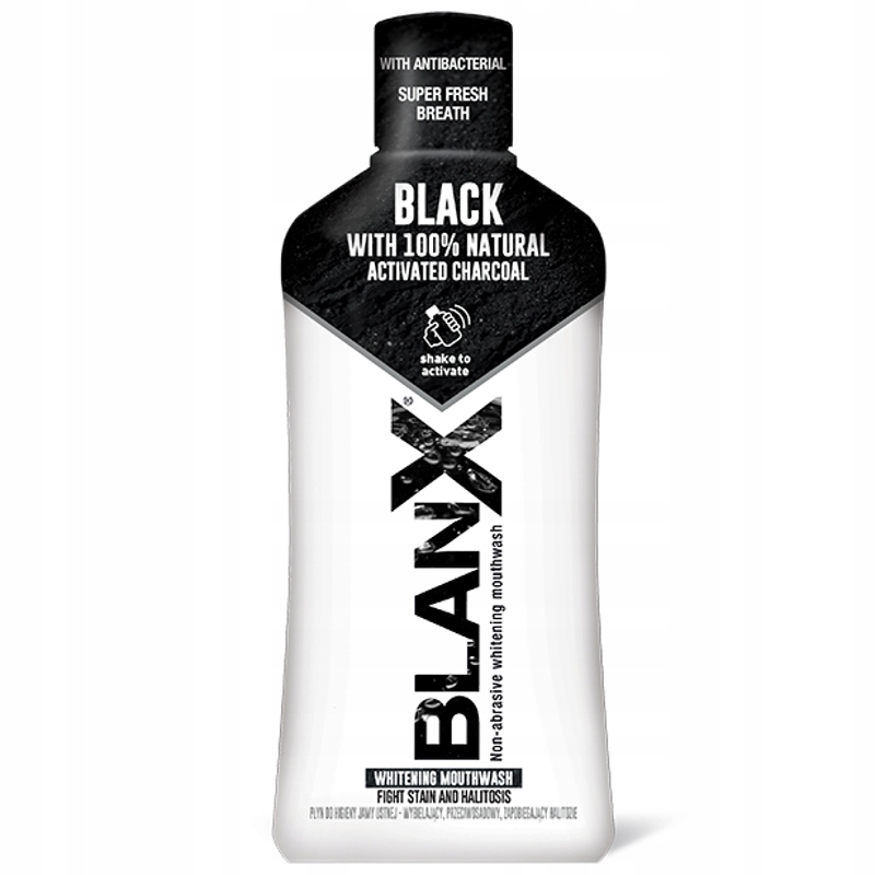 

Płyn do Płukania Jamy Ustnej BlanX Black – 500 ml