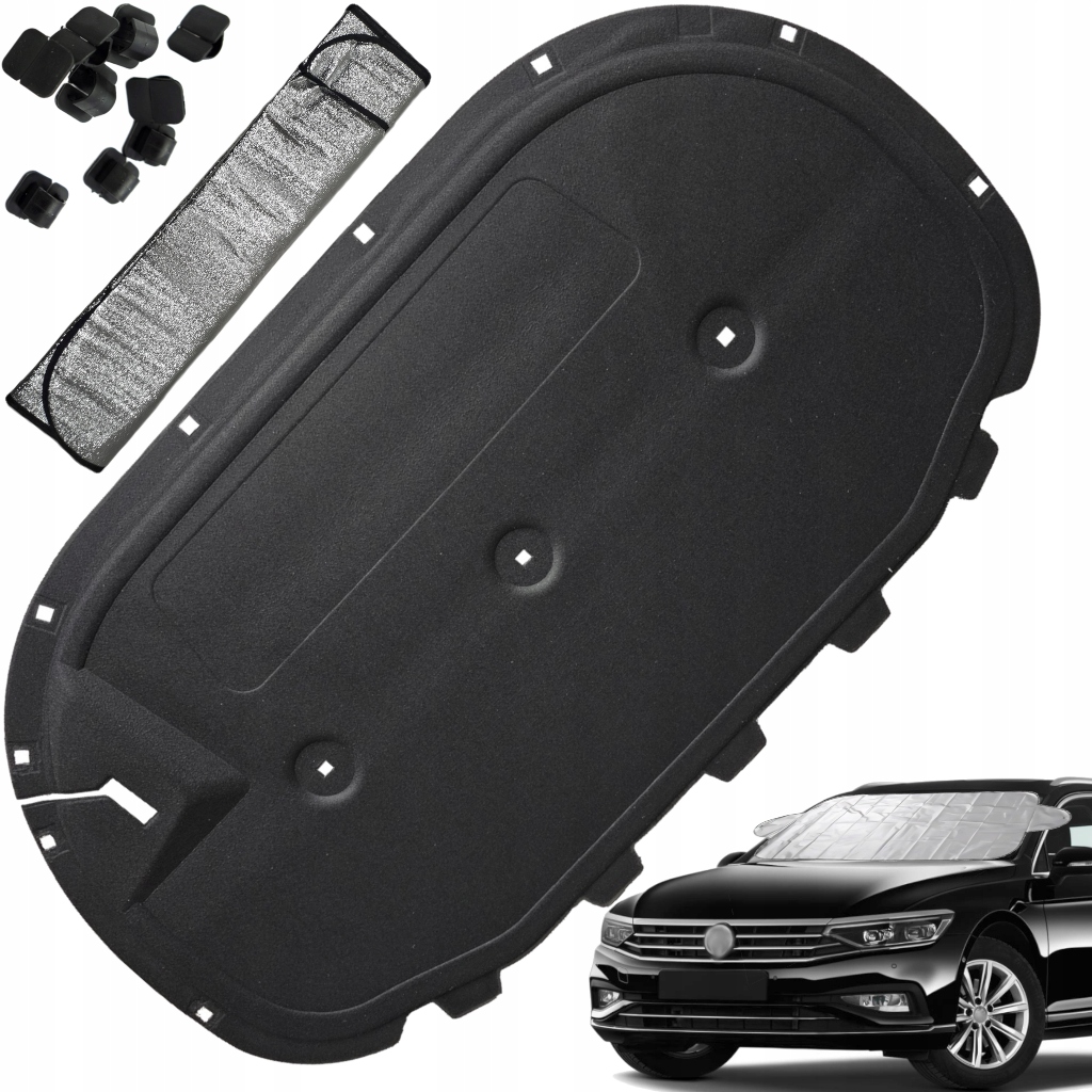 Odhlučnění masky Izolace Vw Passat B8 14-21 Spinky Protinámrazová Podložka Hq