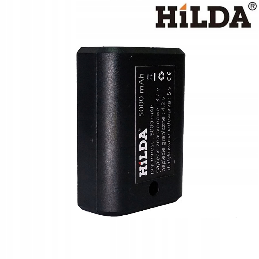 BATERIA AKUMULATOR DO POZIOMICY LASEROWEJ HILDA Maksymalny zasięg pracy 30 m