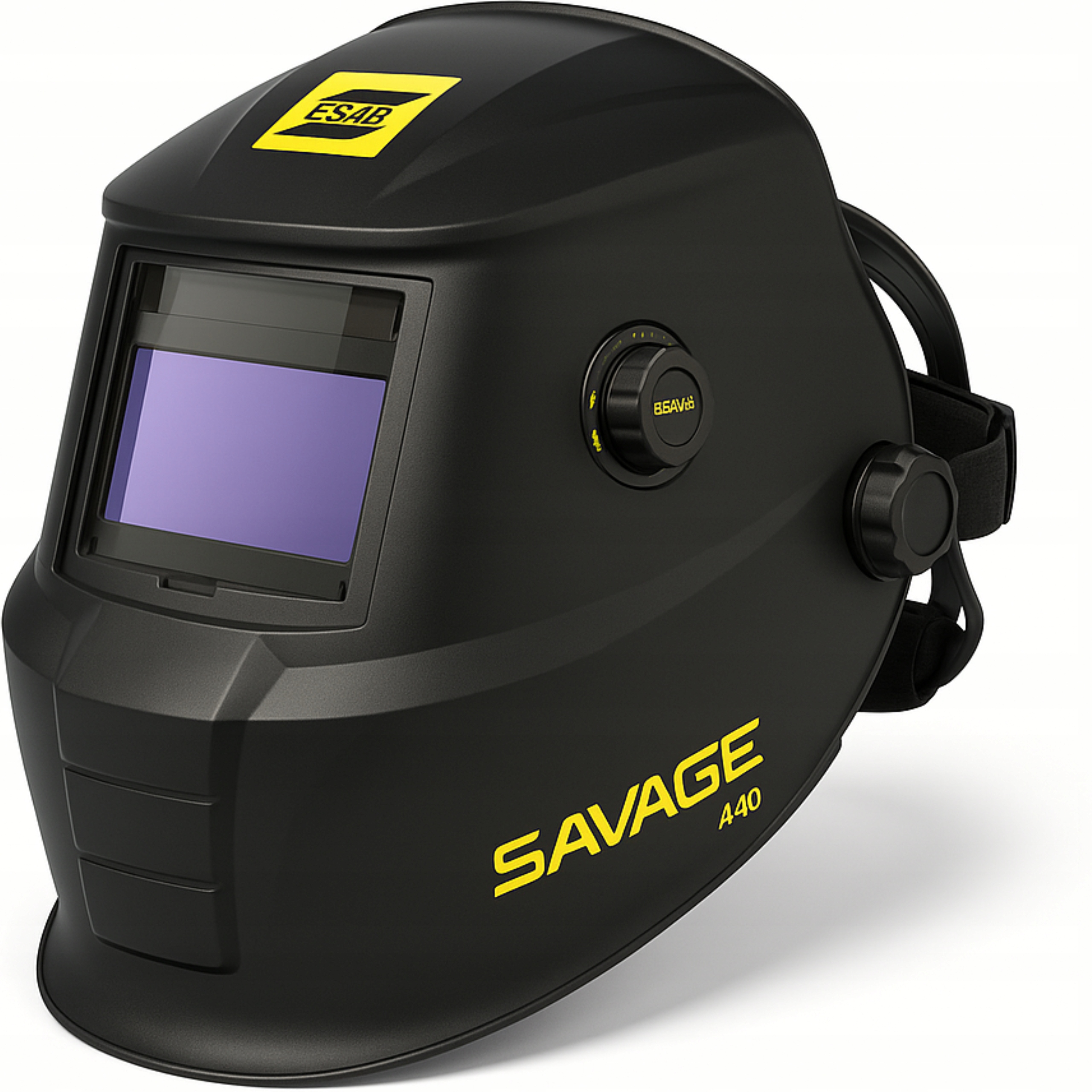 Maska spawalnicza ESAB Savage A40 | Automatyczna, Czarna, True Color