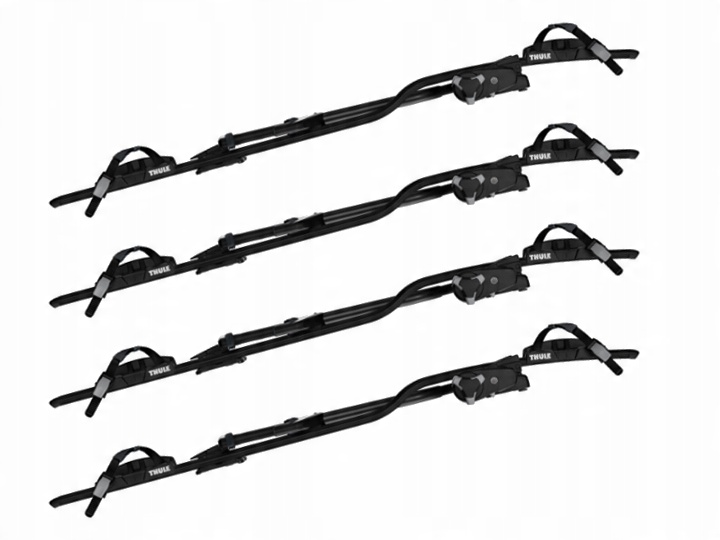 

4szt Thule ProRide 598 Black Uchwyt Rower. 1-klucz