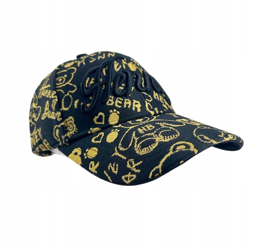 Klasická Dámská Baseballová Čepice S Medvídíkem Henney Bear