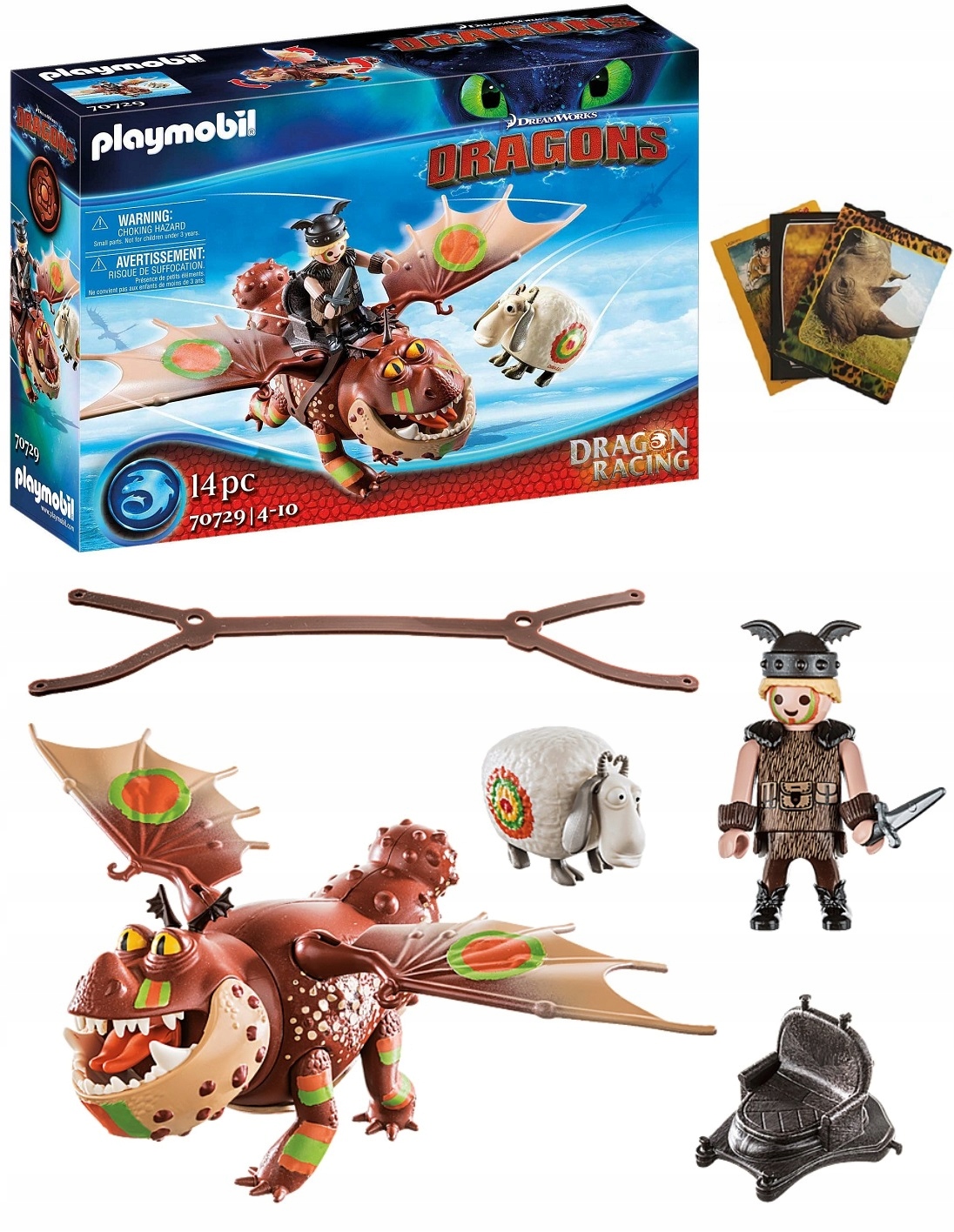 

Klocki Playmobil 70729 Śledzik I Sztukamięs Smoki