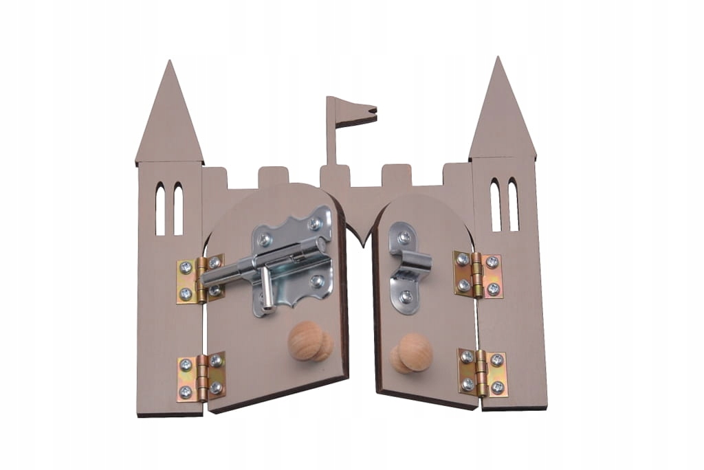 

Popielaty Otwierany Zamek Do Tablicy Sensorycznej