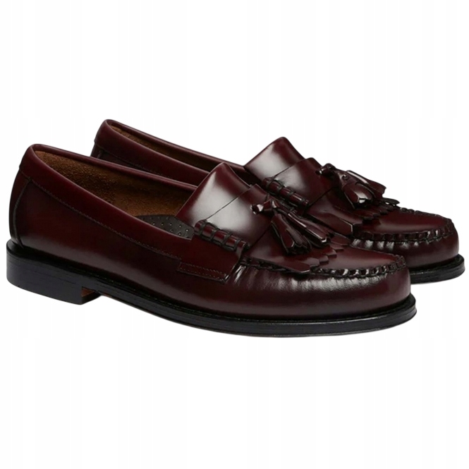 Gh Bass Weejun Mokasíny Layton II Moc Kiltie Tassel Loafers Víno vel 43