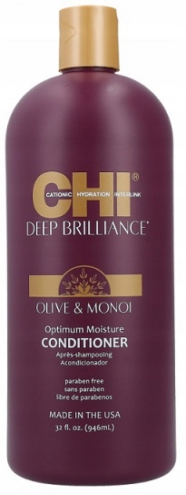 Chi Deep Brilliance Optimum Moisture Odżywka Nawilżająca do Włosów 946ml-Zdjęcie-0