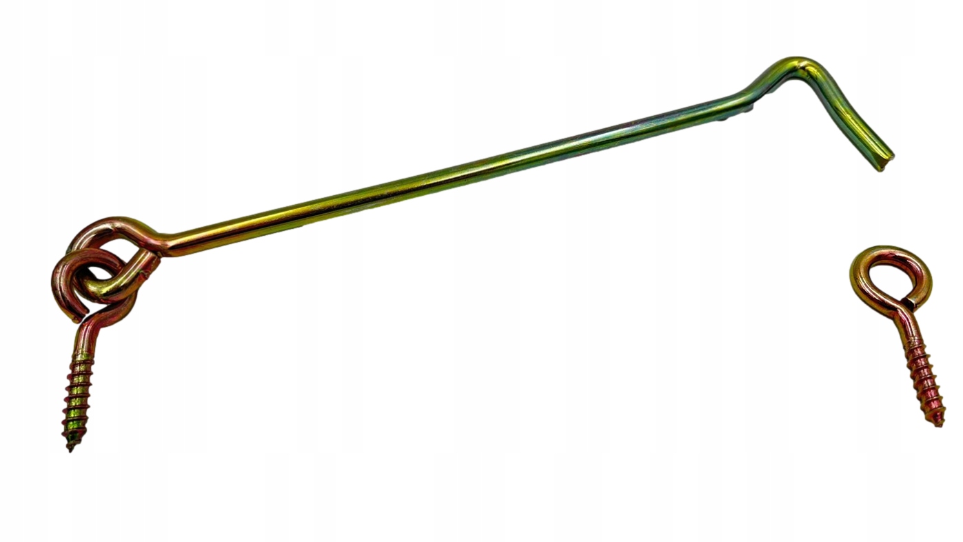 

Hak Haczyk Drzwiowy Wkręcany Zamknięcie 350x8mm