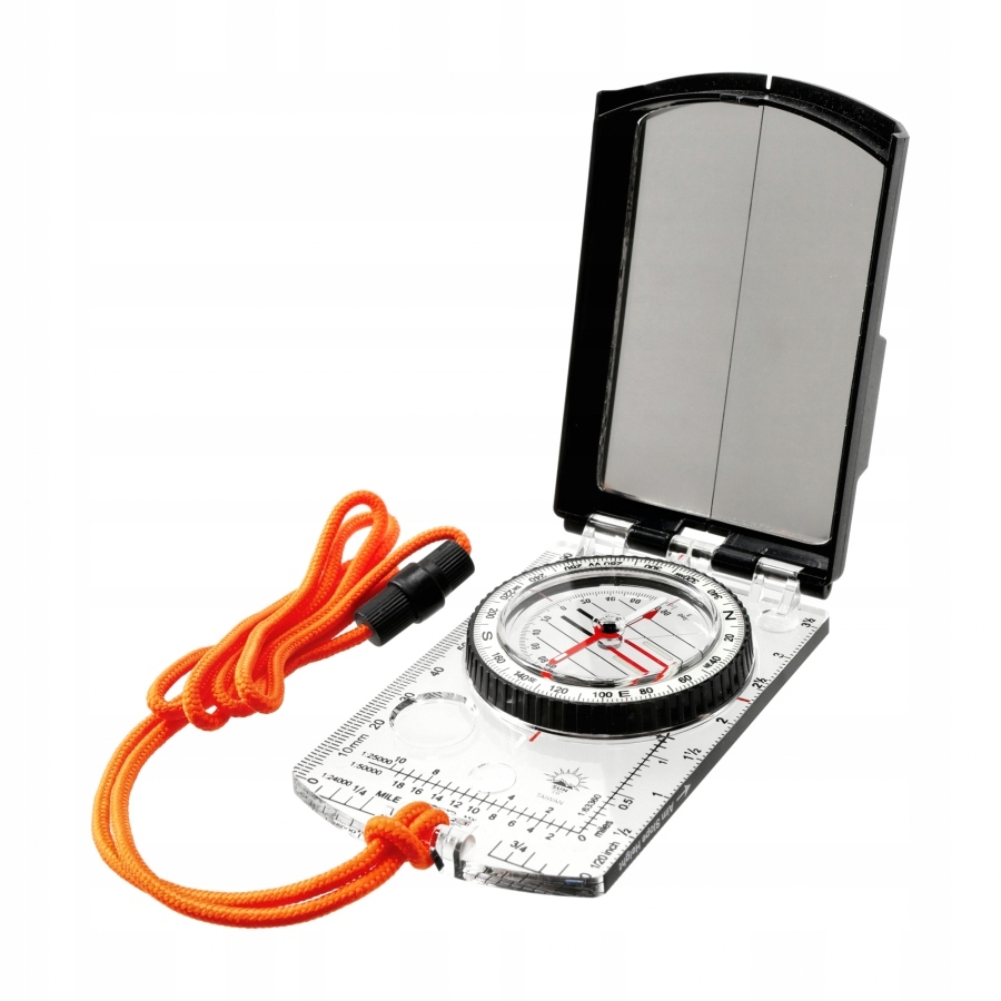 Kompas Turystyczny Mapowy z Lusterkiem Sun Co. ProSight Map Compass