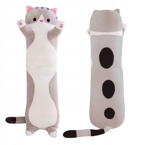 

Maskotka Kot Kotek Długi Pluszak Poduszka 50 CM XL