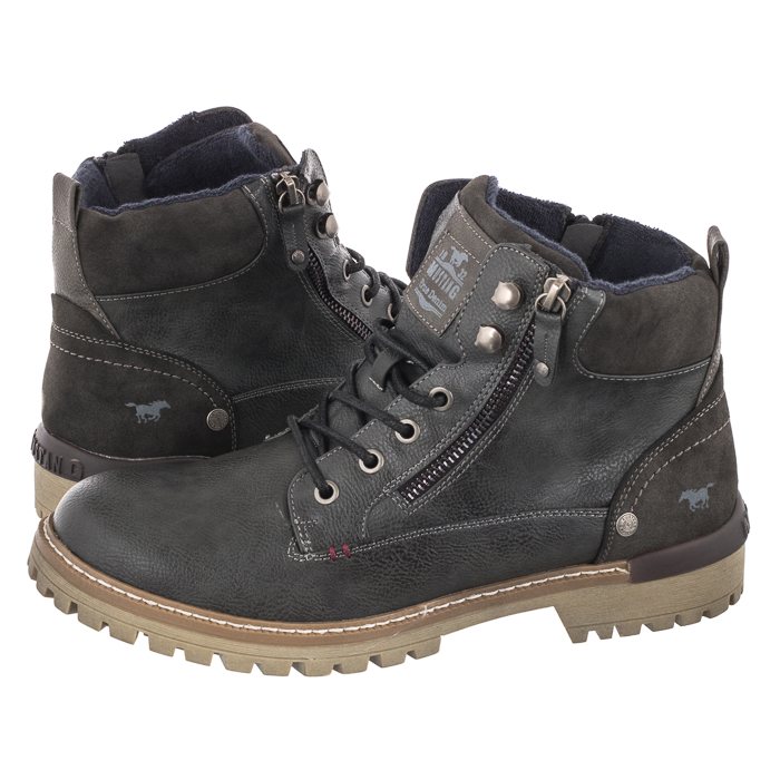 

Buty Męskie Obuwie Trapery Mustang Grafit 49A065