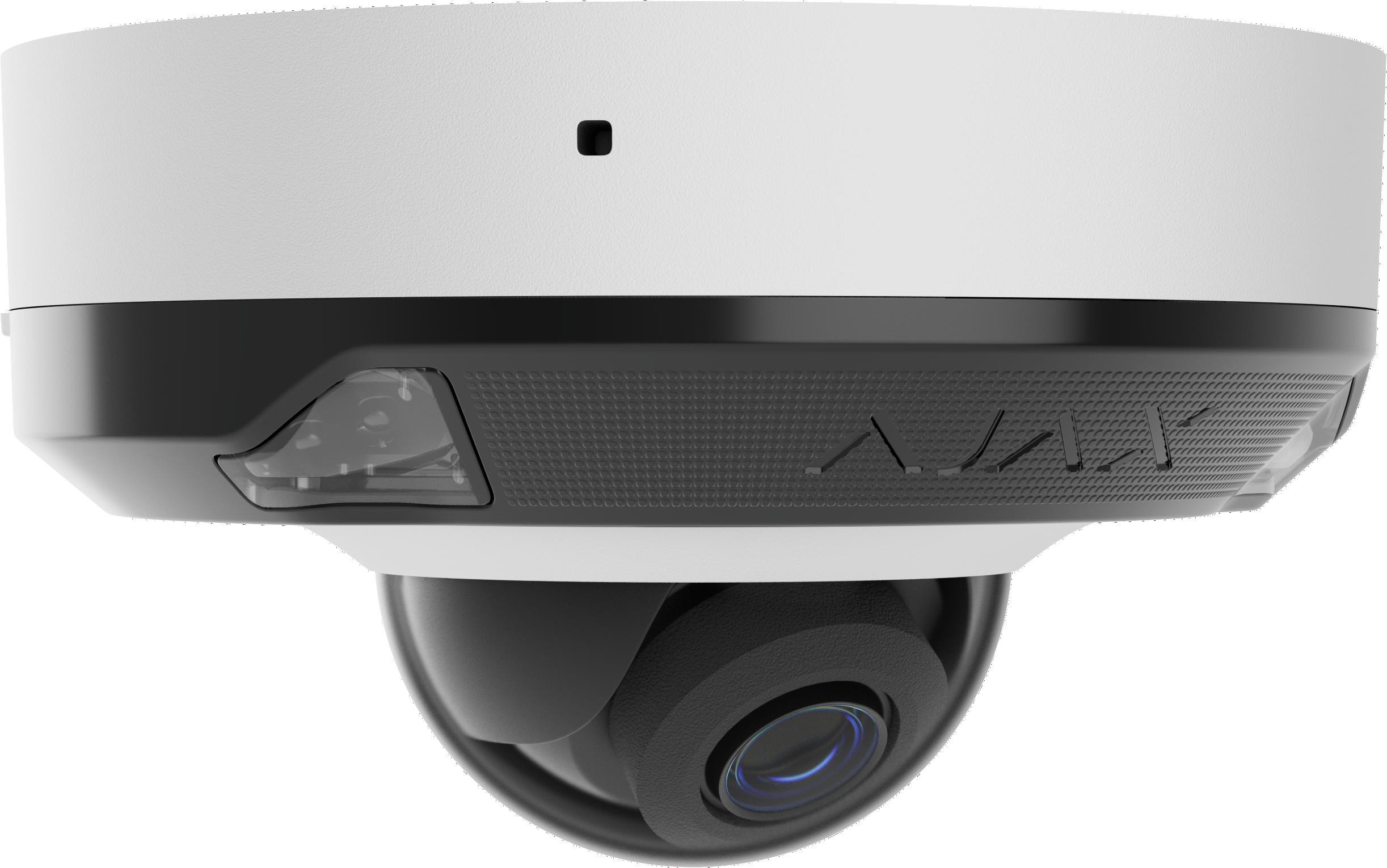Ajax Kamera Hl kopułka (szklana) DomeCam Mini (5 Mp/4 mm) (8EU) biały