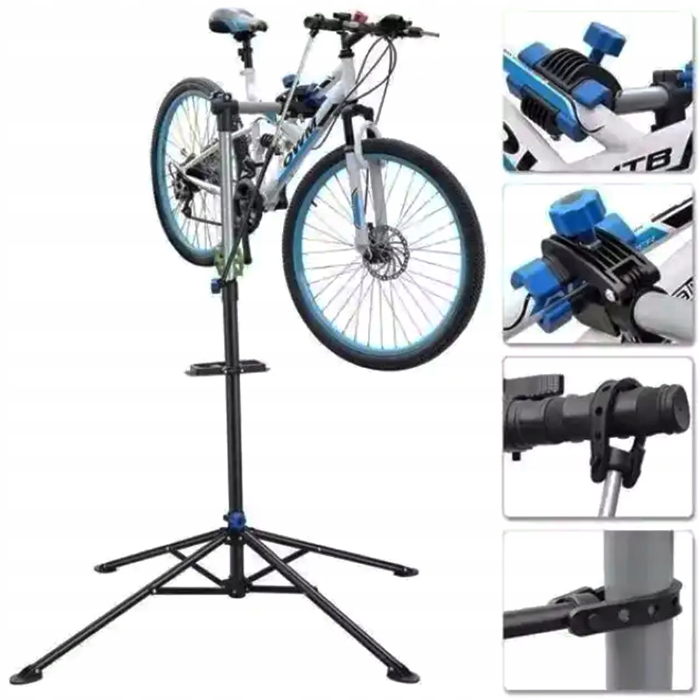 Stojak serwisowy do naprawy roweru 30kg mocny stabilny uchwyt warsztatowy