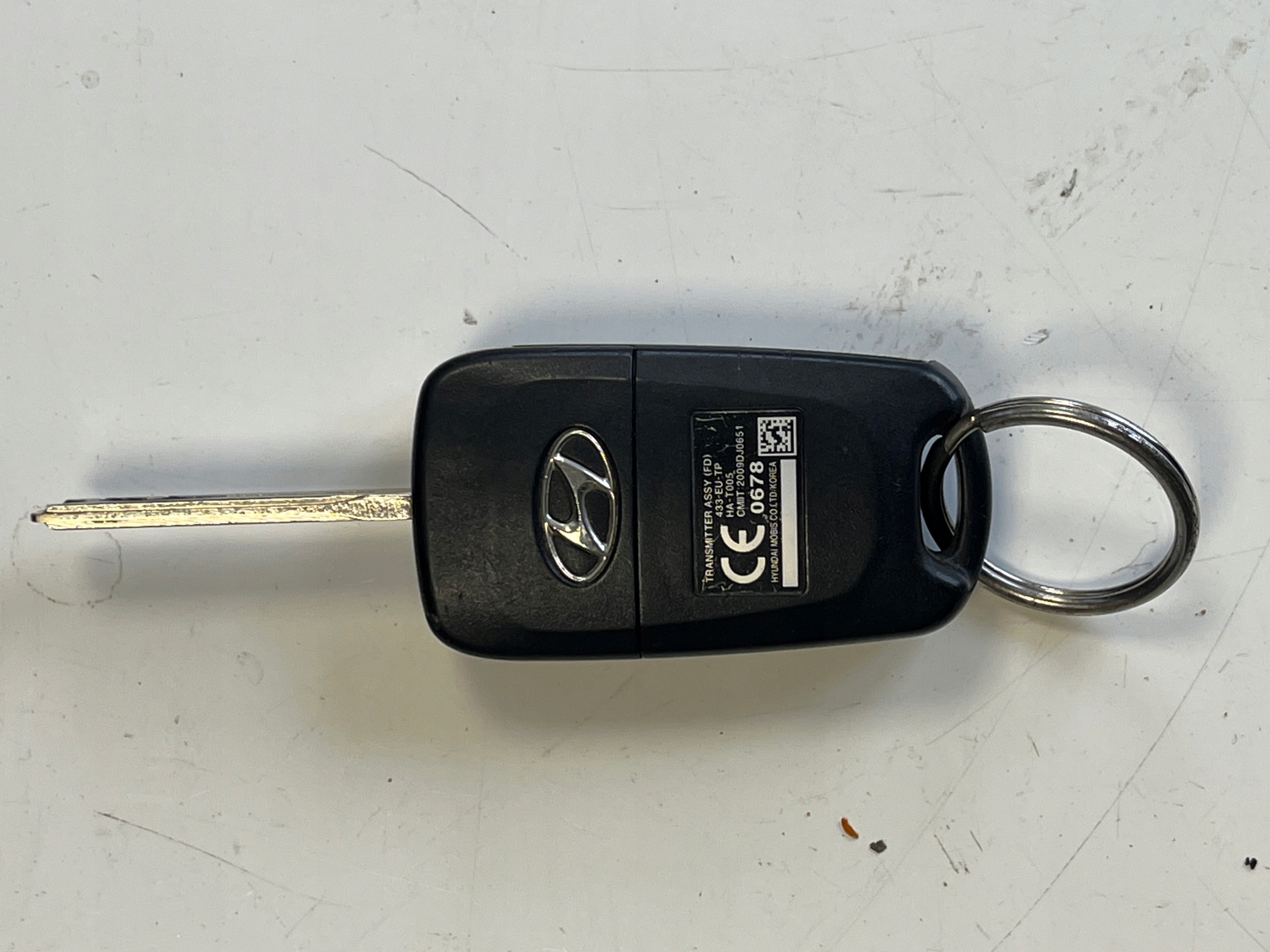 HYUNDAI I30 key key 2009DJ0651 433EUTP