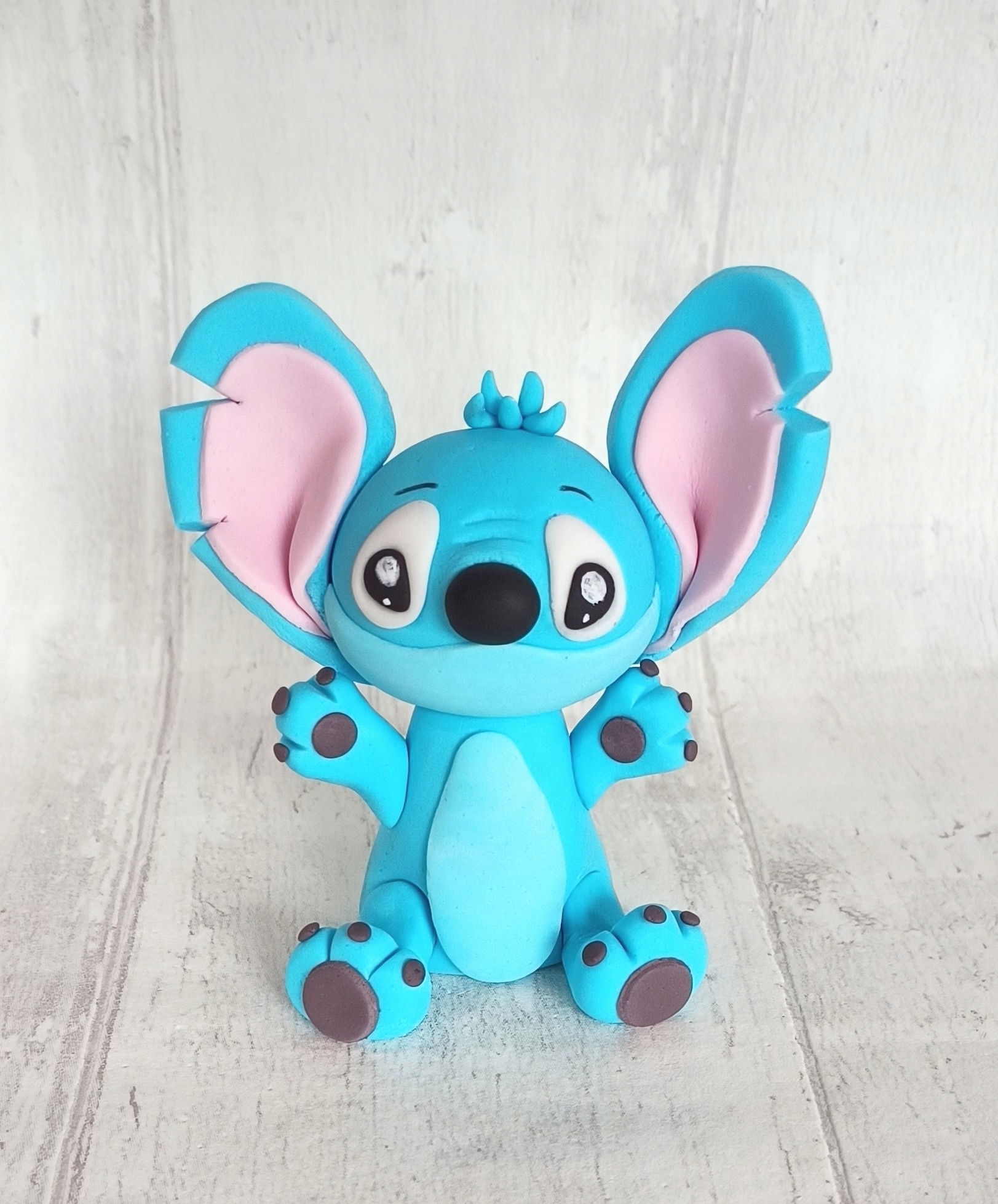 Levně Stitch figurka z cukrové hmoty na dort, velká