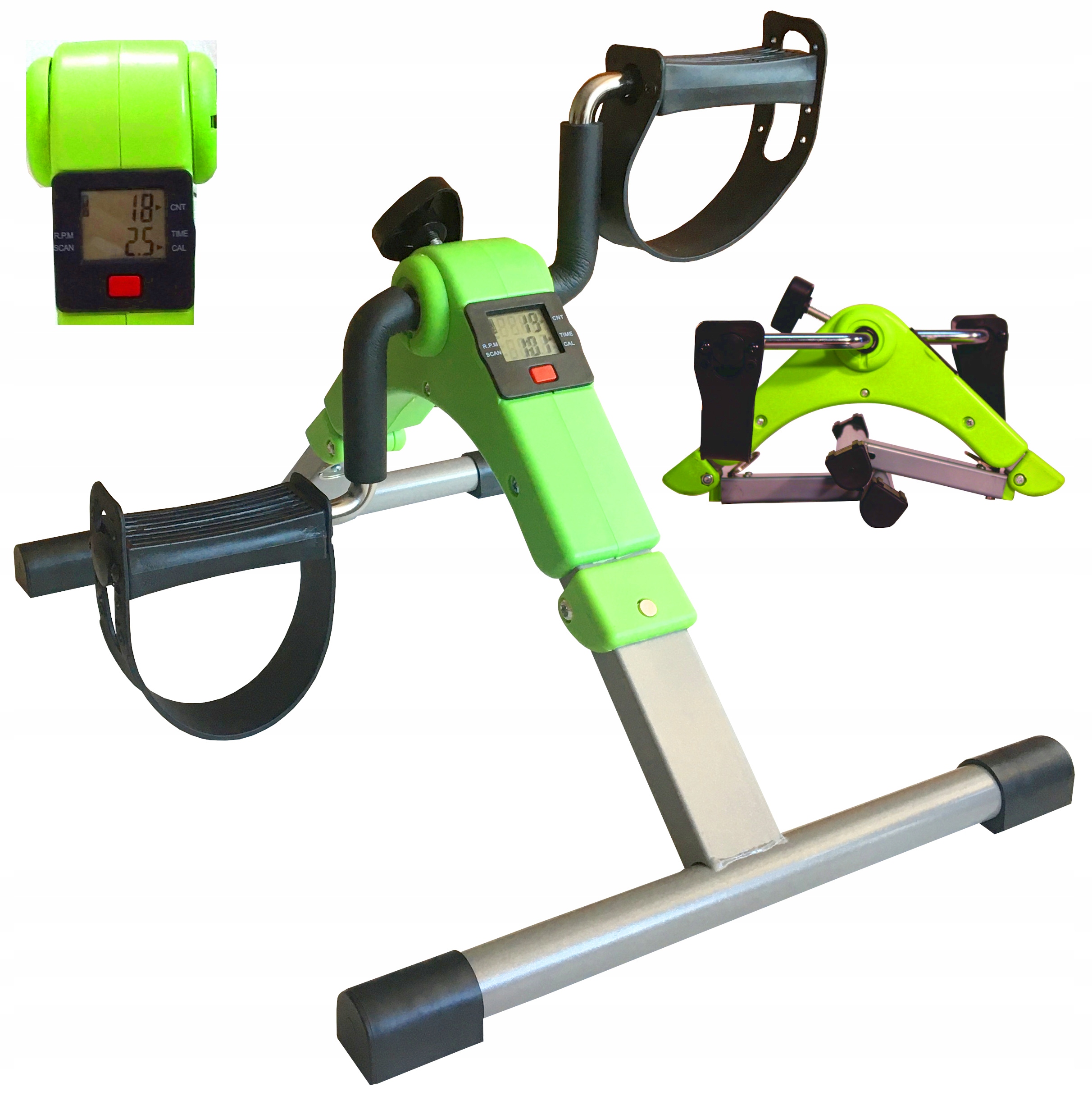 

Rowerek treningowy stacjonarny mini rower Licznik