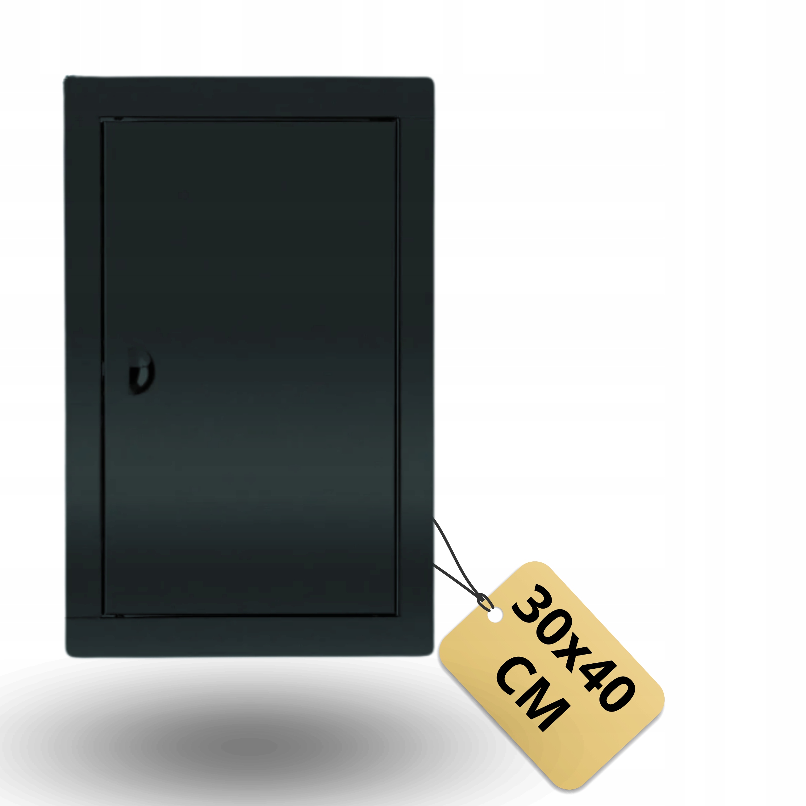 Revizní Dvířka Grafit 30x40 cm Kovový Rámeček Čistící Zámek