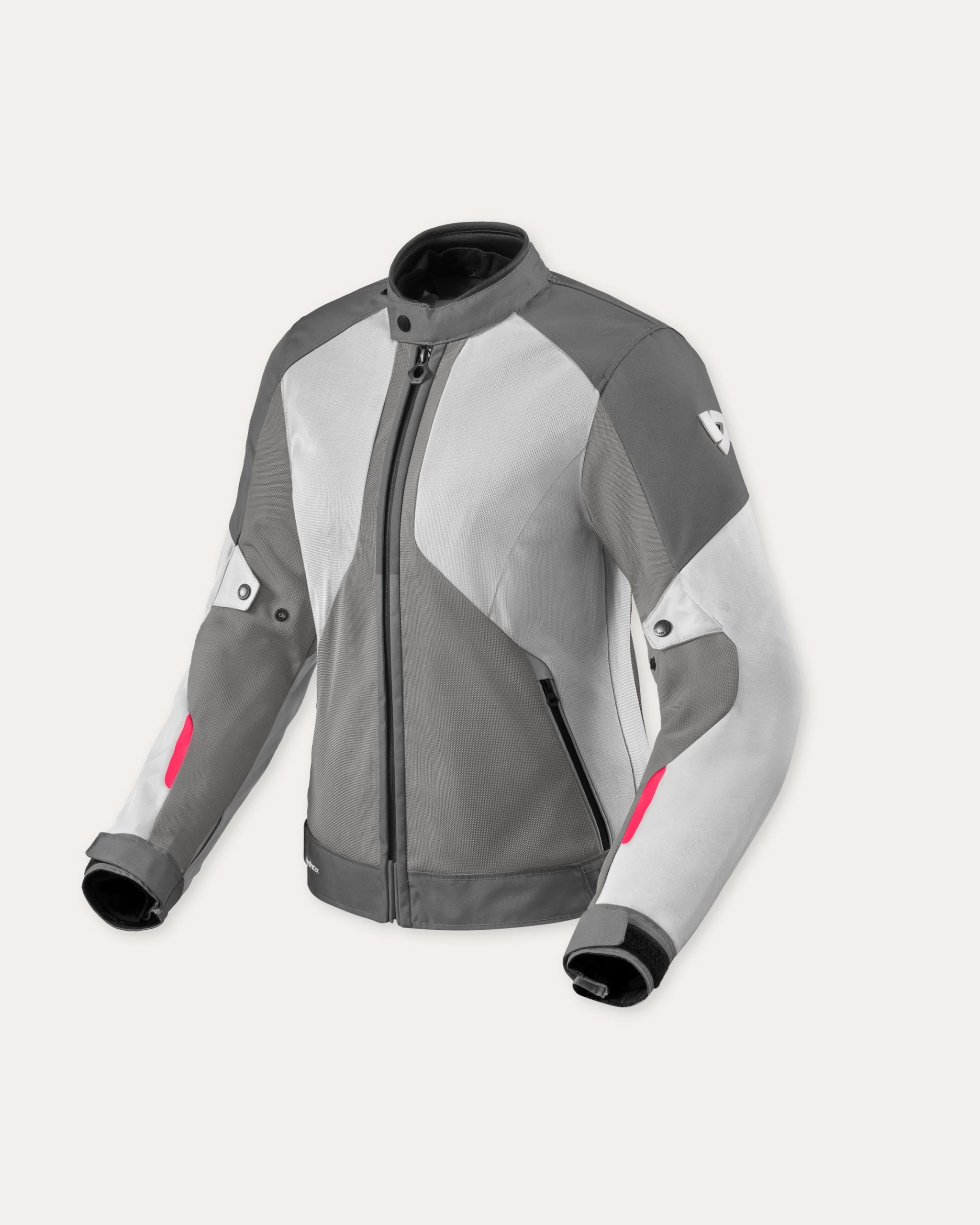 Rev'it Torque 3 H2O Lady Grey-pink motocyklová bunda veľ.36