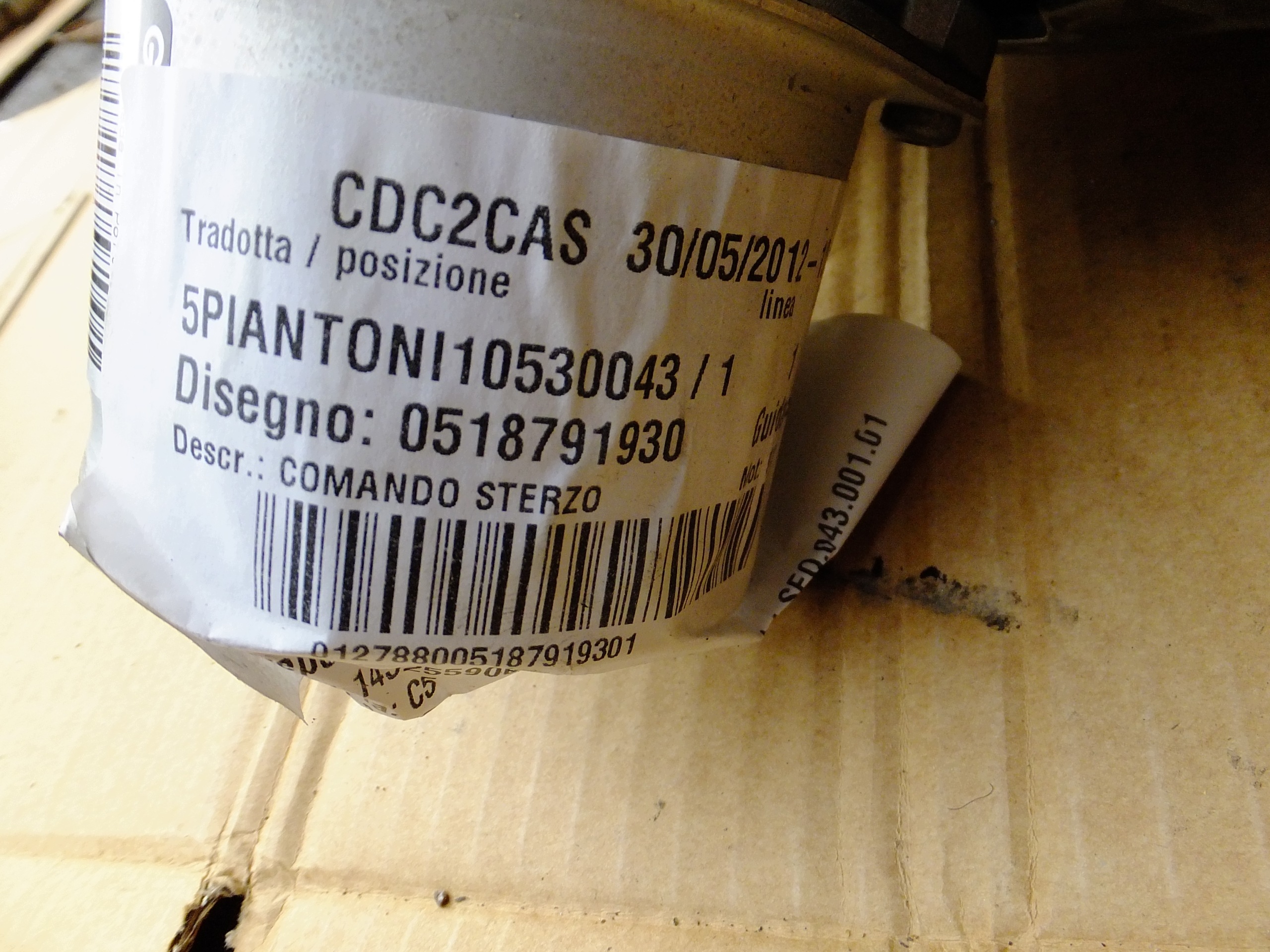stup volana lancia delta III 2012r 00518791930