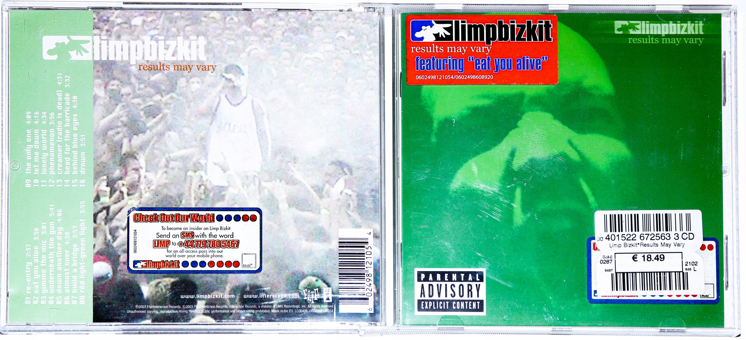 Limp Bizkit Results May Vary - Niska cena na Allegro